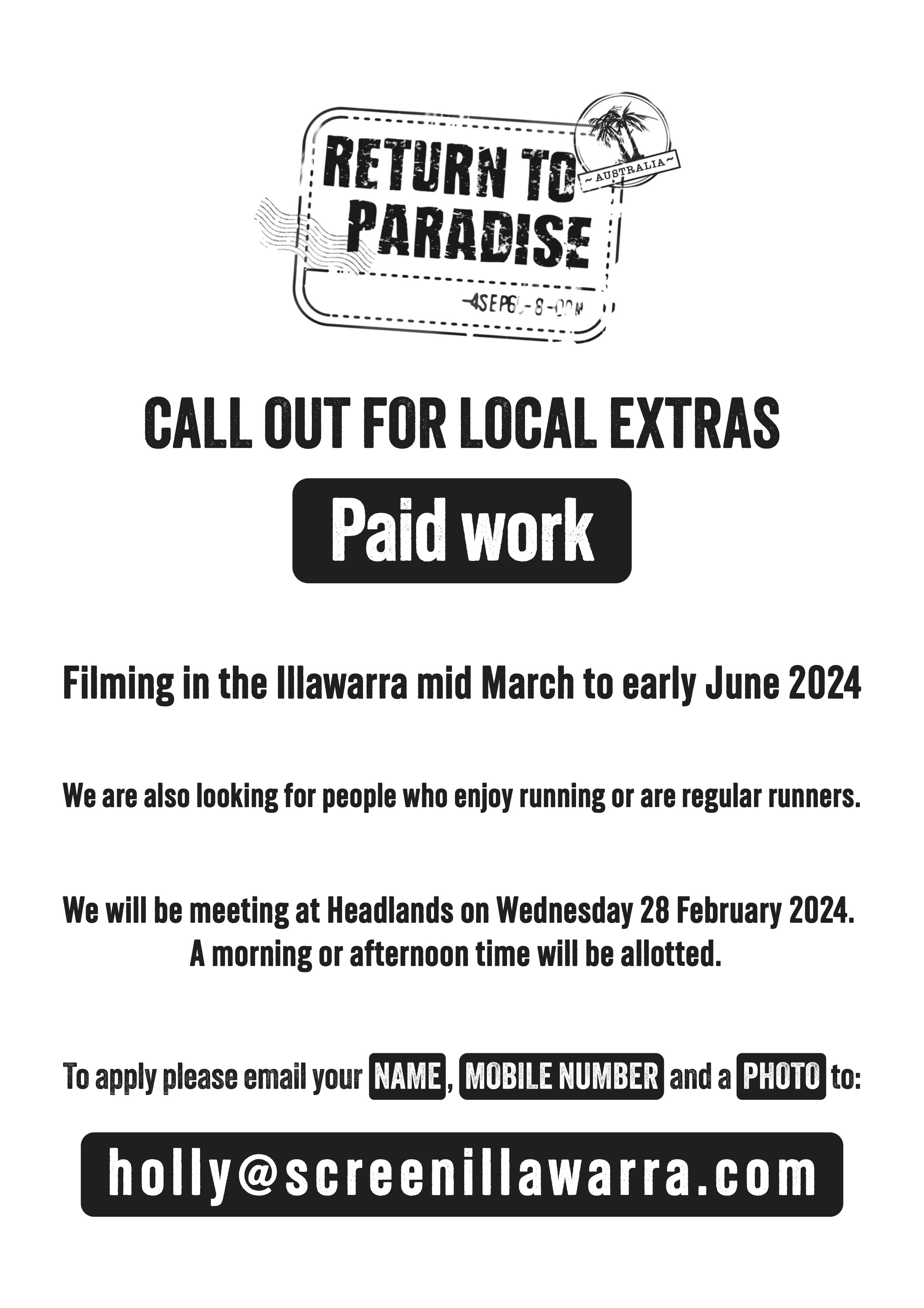 BBC makers of murder-mystery 'Return to Paradise' search for TV extras  post image