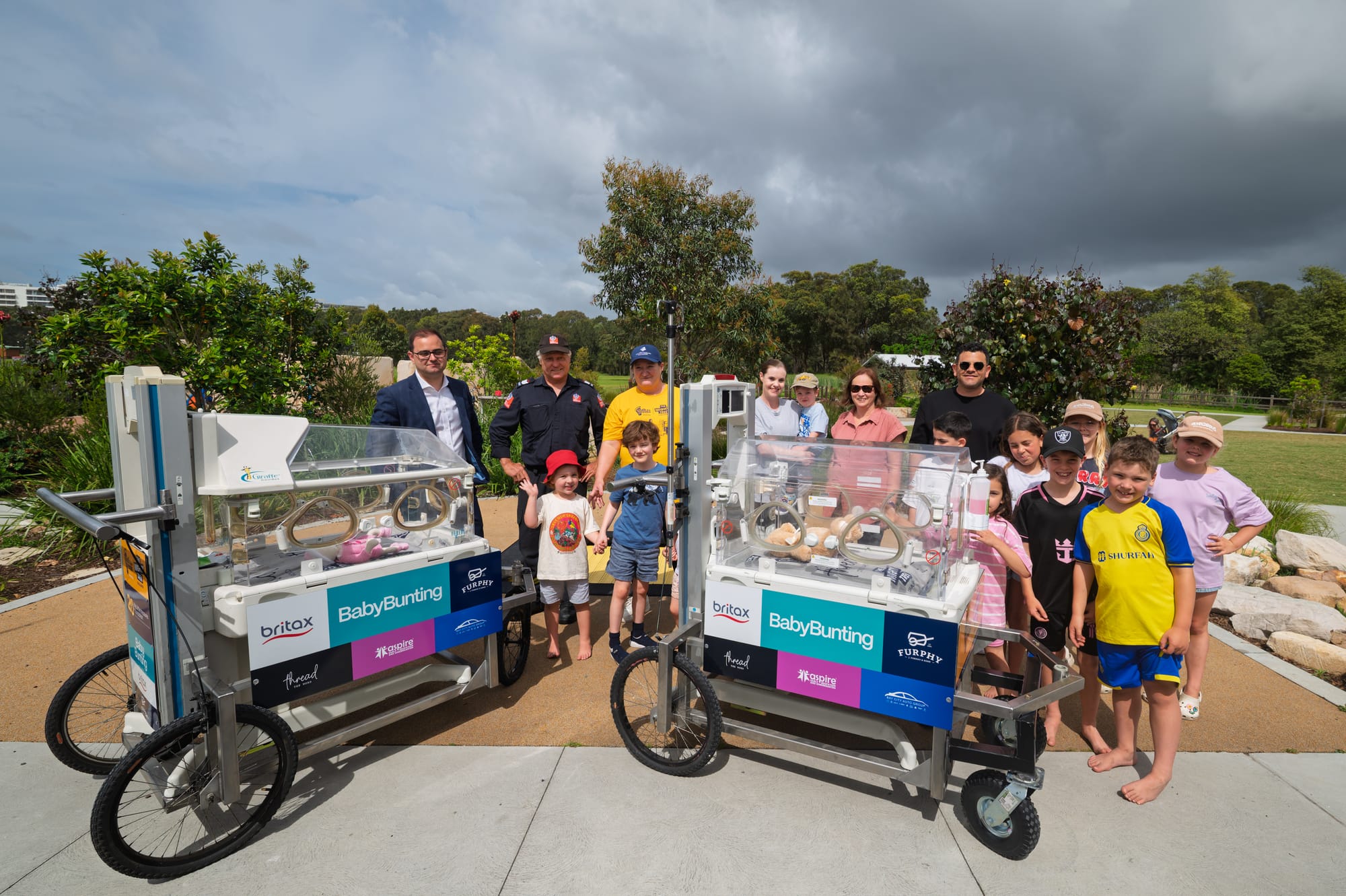 Big push helps families whose bubs must stay behind 
												post image