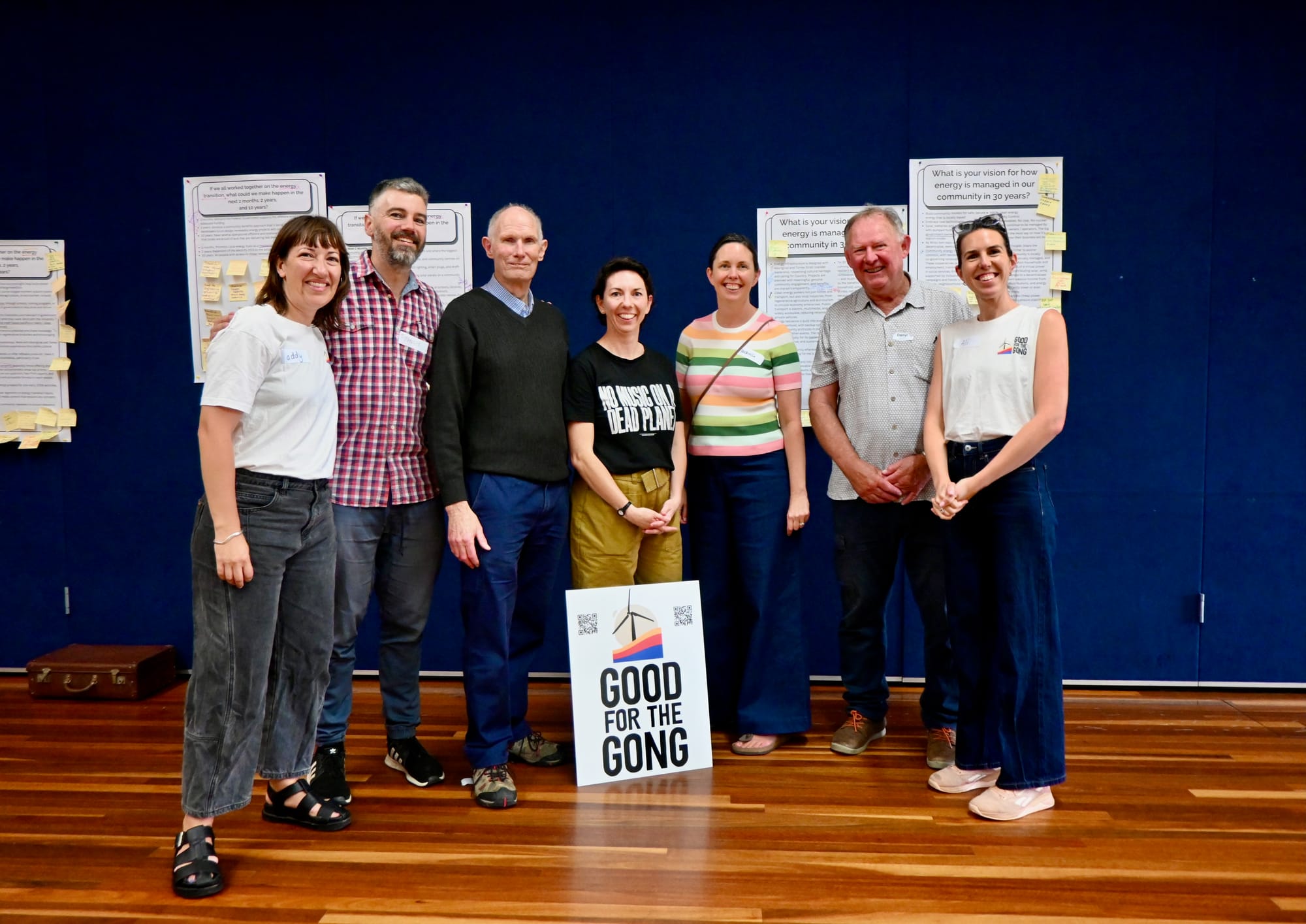 Good for the Gong workshop attracts a 'hopeful' crowd 
												post image