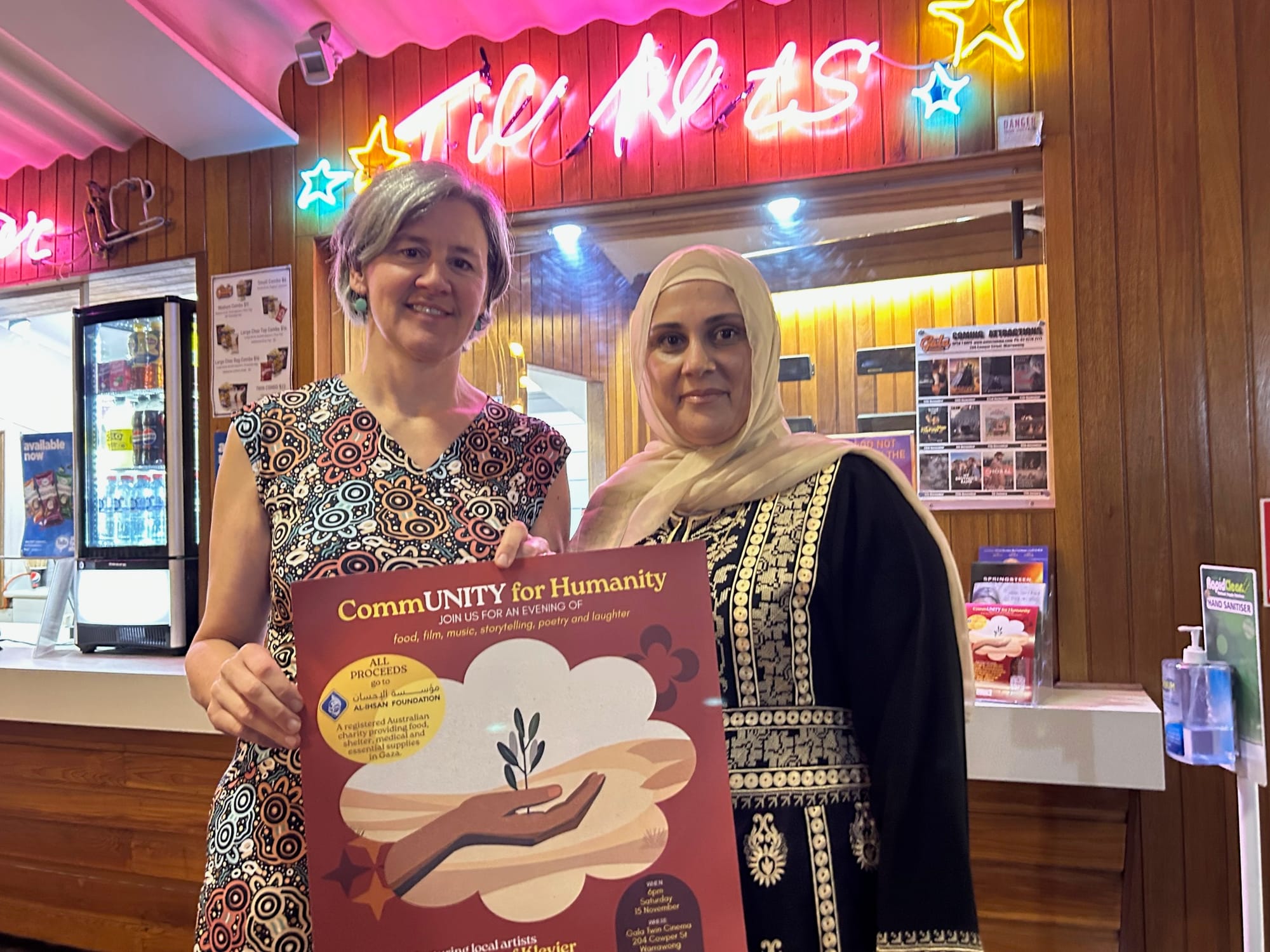 Everyone welcome at CommUNITY for Humanity event in support of Gaza 
												post image