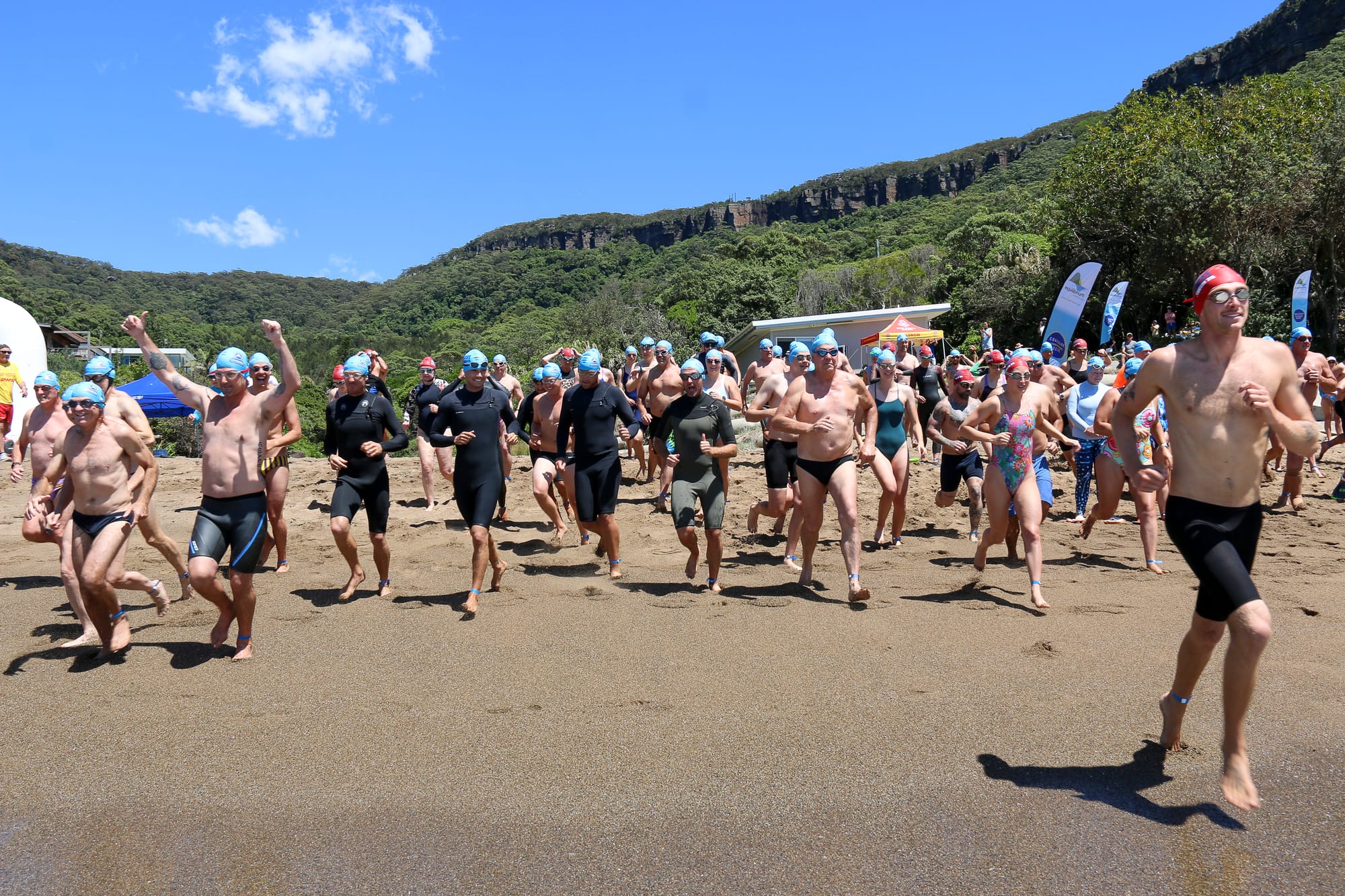 Coalcliff’s iconic Beach to Bombie ocean swim celebrates an inspiring recovery 
												post image