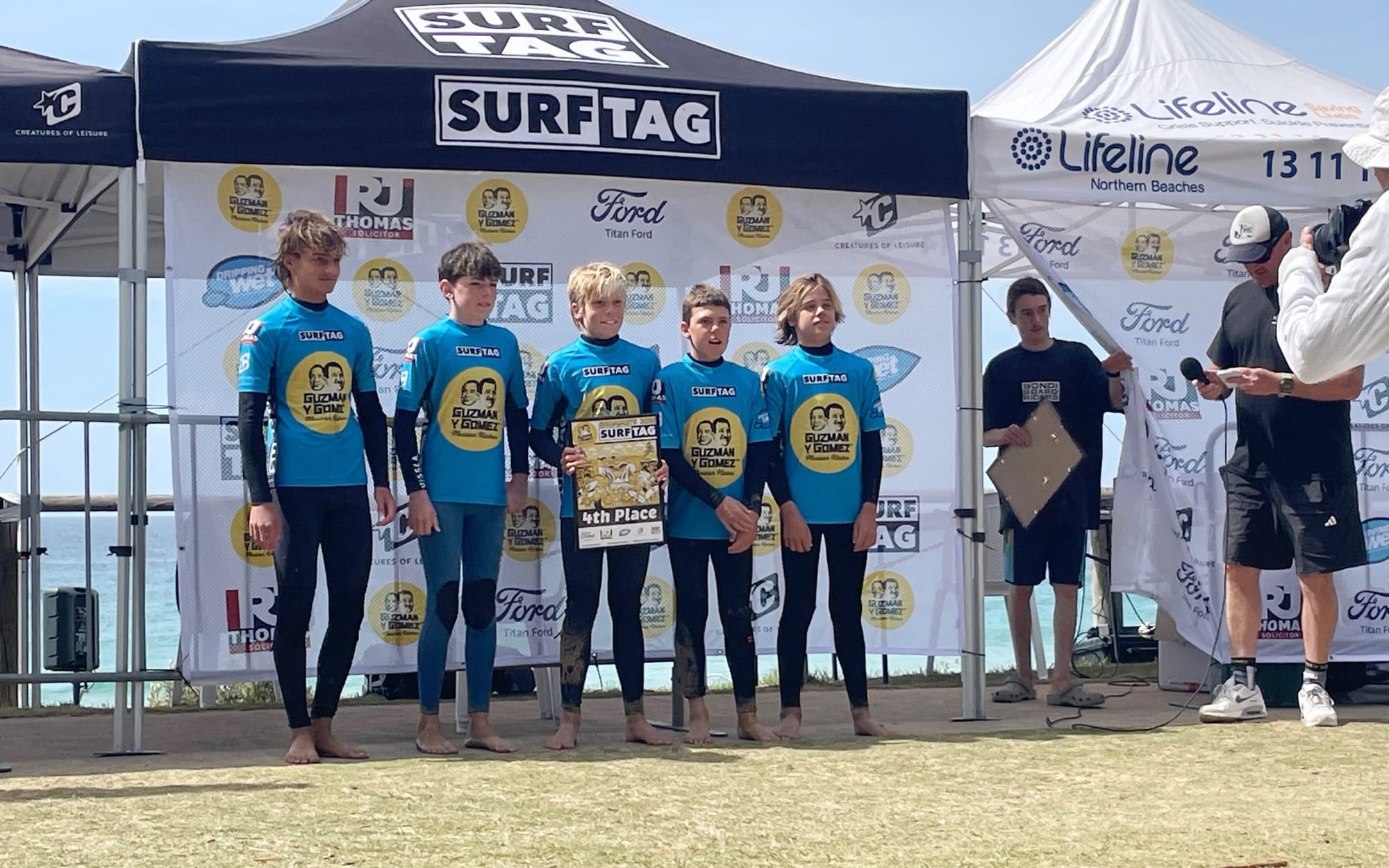 Juniors take fourth place in surf tag 
												post image