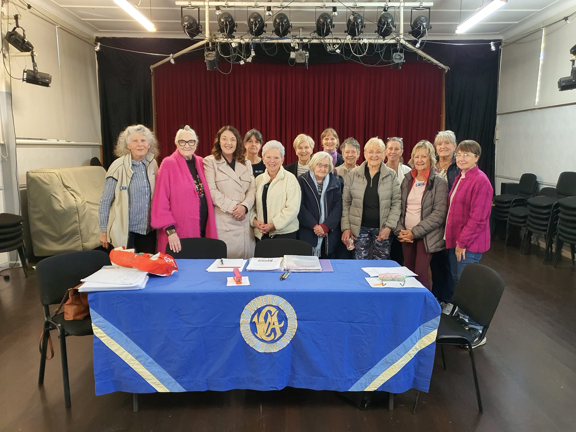 CWA tea with Cunningham MP 
												post image