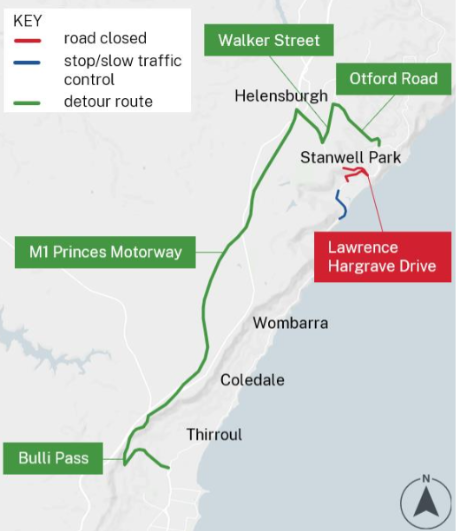 Traffic Alert: Road repairs in Stanwell Tops, Coalcliff and Spring Hill 
												post image