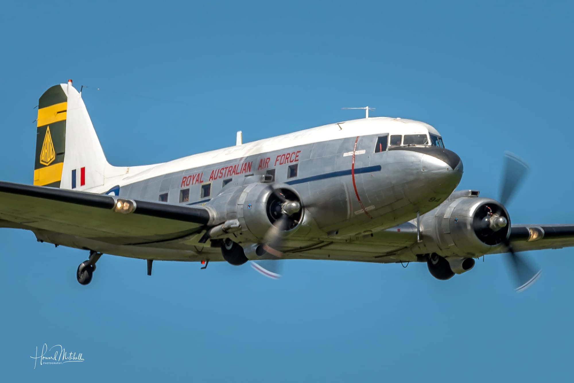 HARS coast flight to mark 90th birthday of the legendary DC-3 
												post image