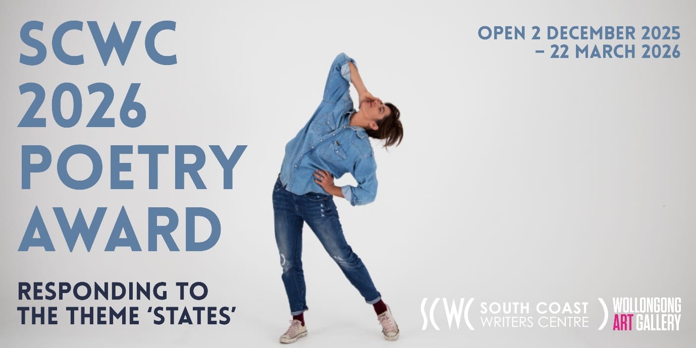 Enter South Coast Writers Centre 2026 Poetry Award 
												post image