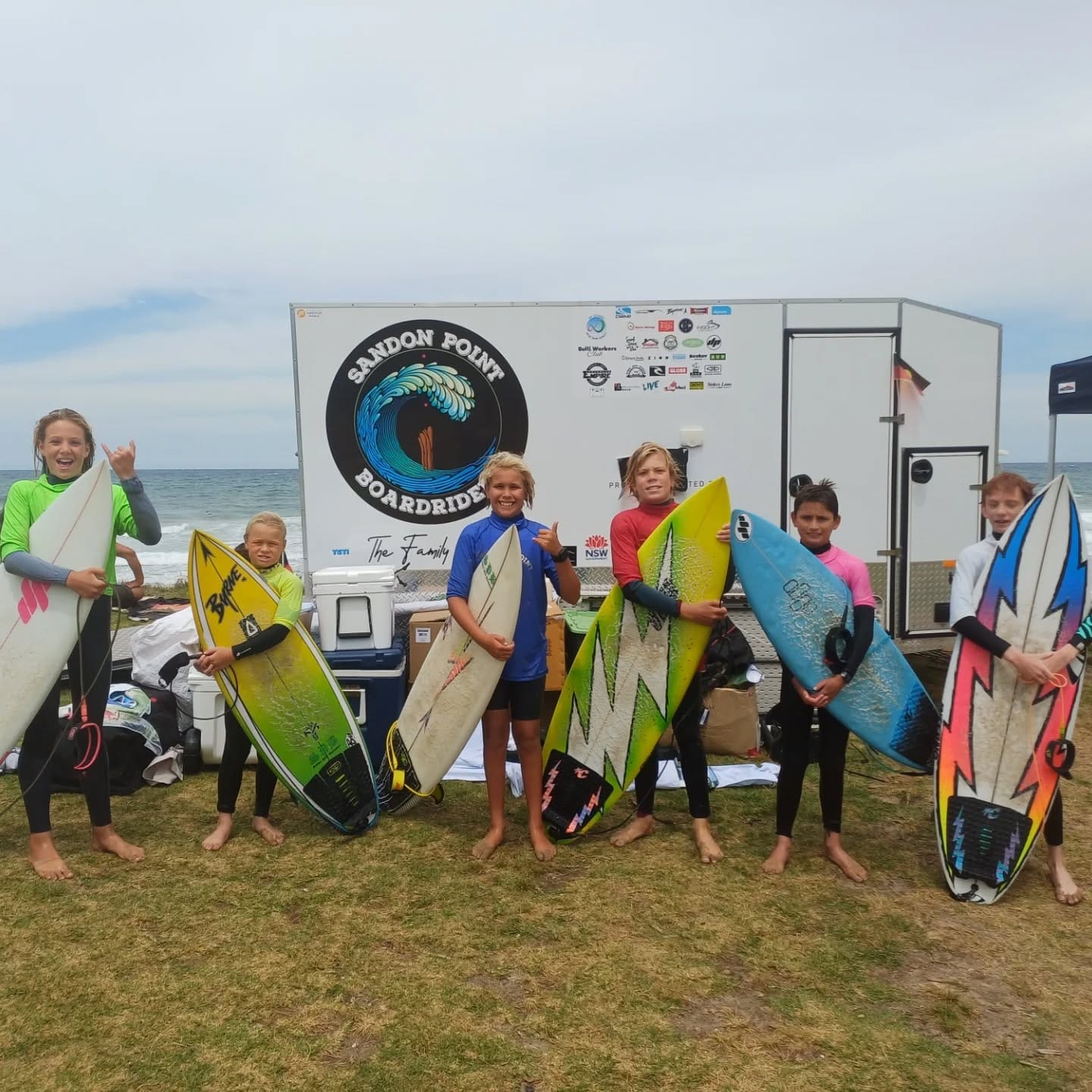 Surfing youngsters bond at First Nations celebration site 
												post image