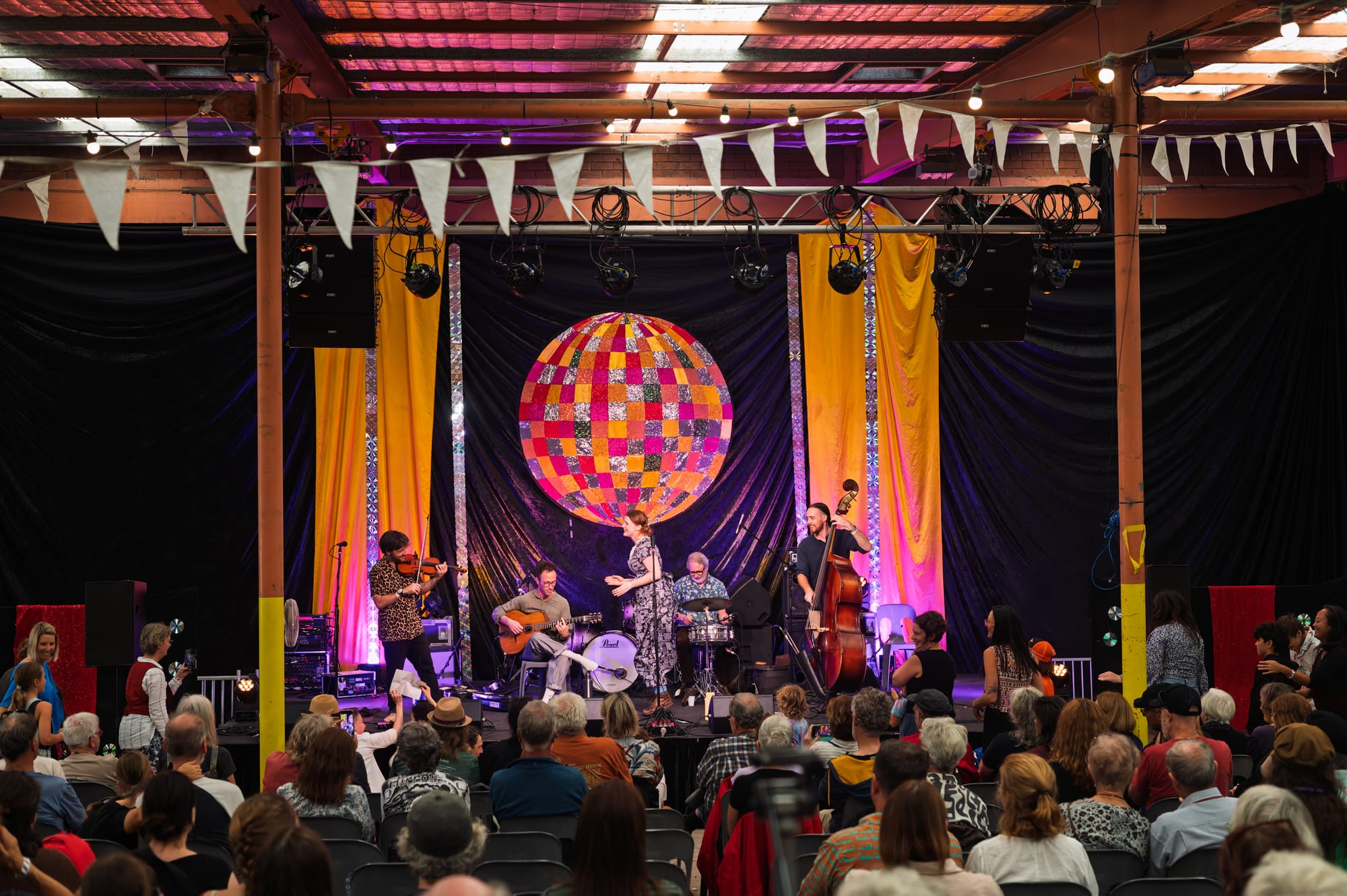 Rain, rain, it went away ... so what did we think of the Illawarra Folk Festival? 
												post image