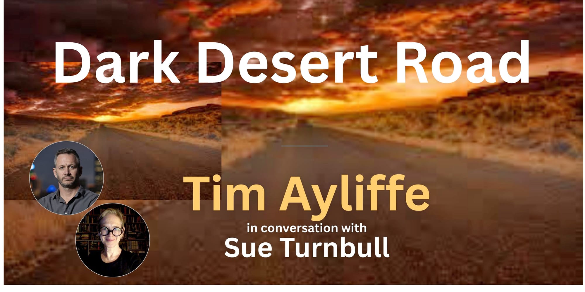 Journalist takes Dark Desert Road to Ryan's book talk 
												post image