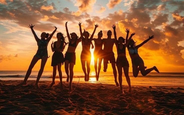 Group gives girls a little get up and glow 
												post image