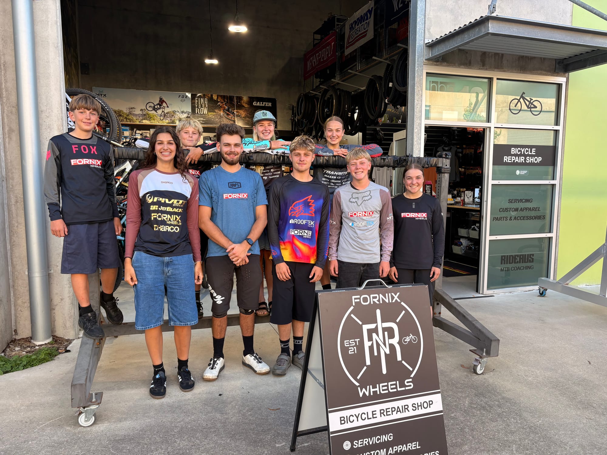 Bike shop owner backs young talent 
												post image
