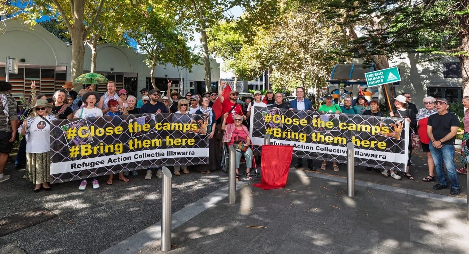 Rally for refugees highlights plight of forgotten people