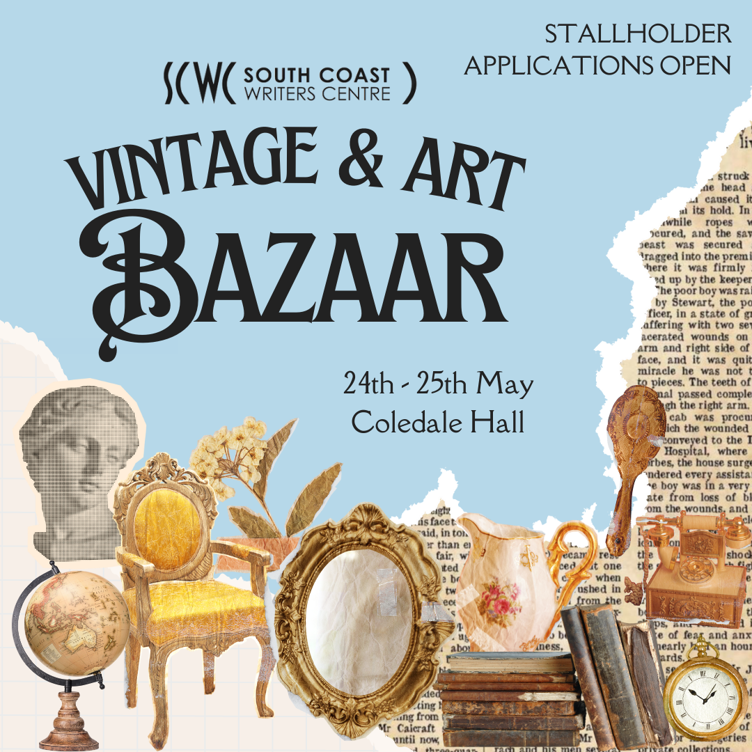Writers Centre to host first Vintage & Art Bazaar at Coledale hall in May