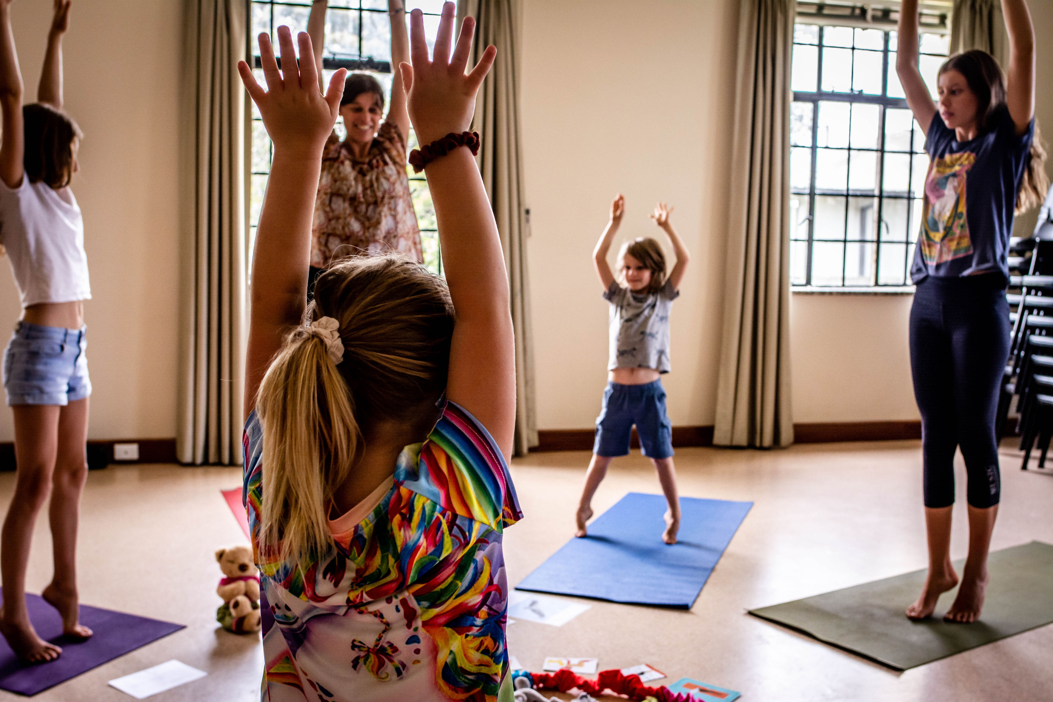 The Yoga Games: how Erika Steller teaches mindfulness to Illawarra children  post image