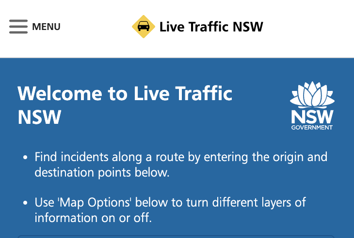 Emergency work on the M1 Princes Motorway at Mount Ousley