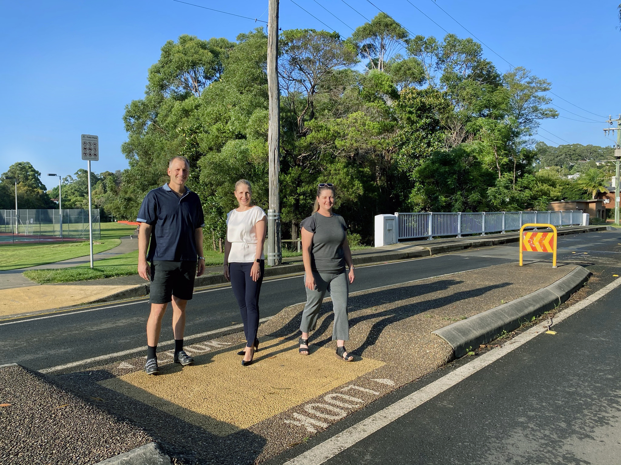 More crossings on the way in Wollongong