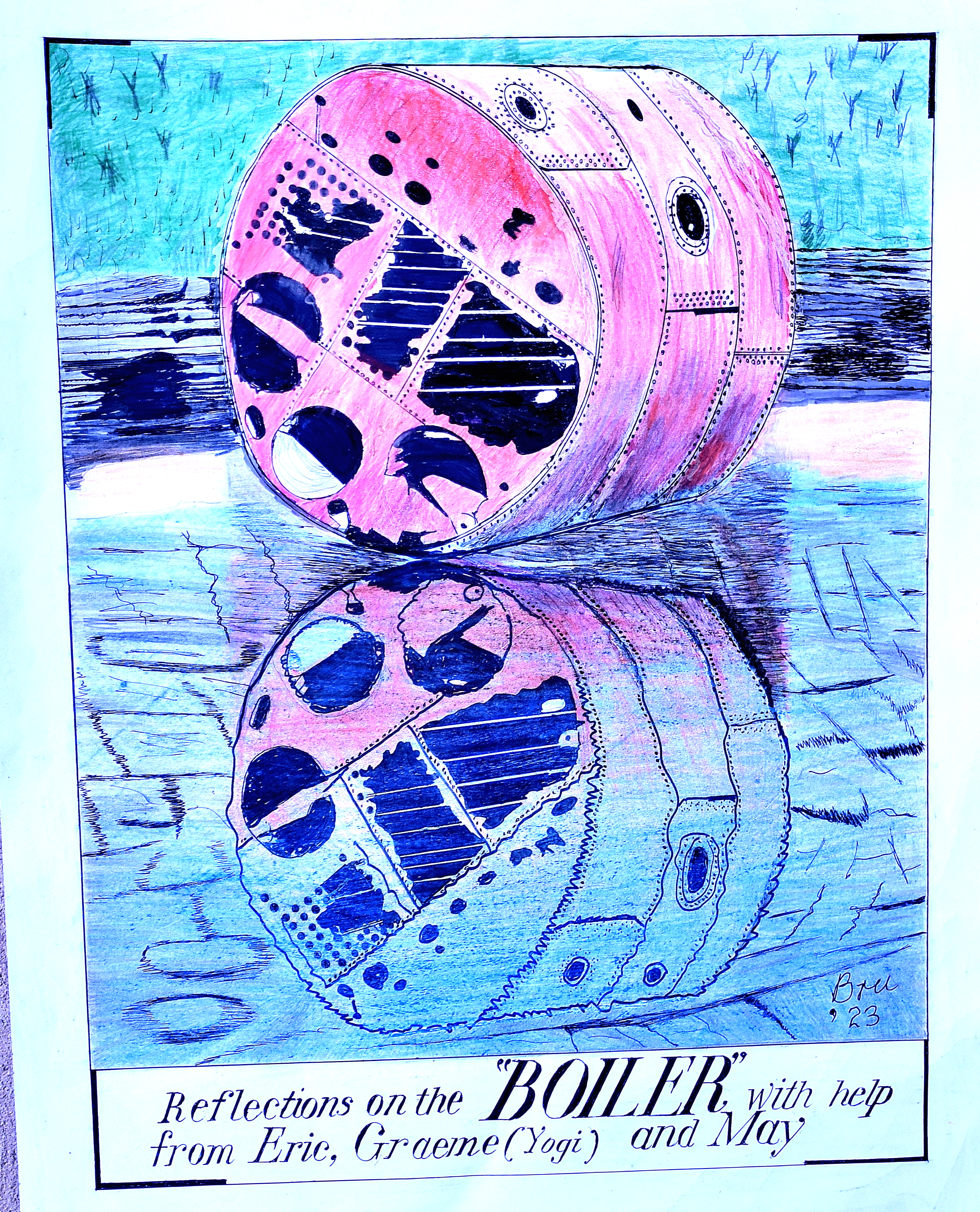 The Boiler: A tribute to the Sharky boys' imagination