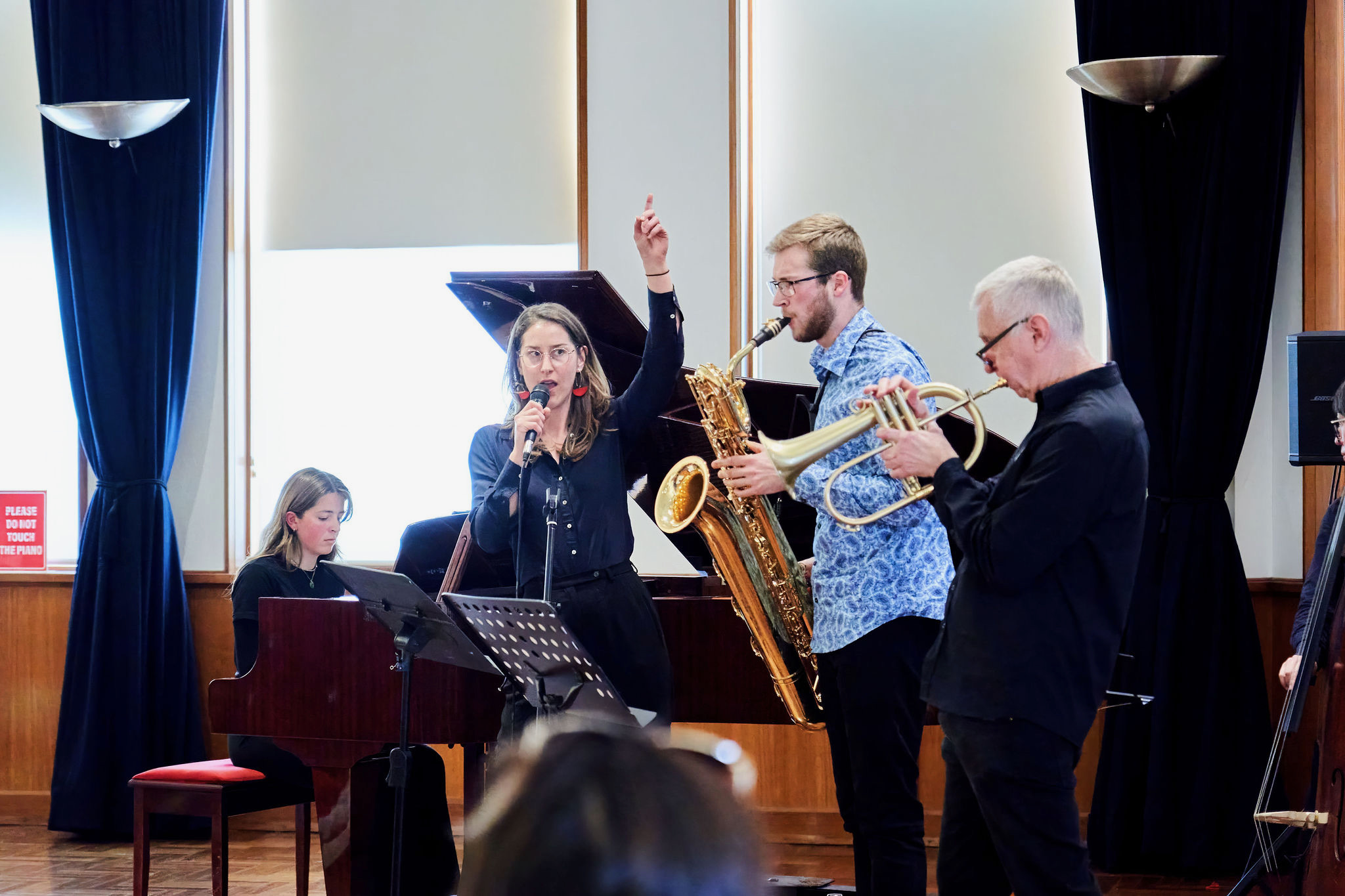 Great jazz in the Gong – thanks to Eric Dunan!  post image