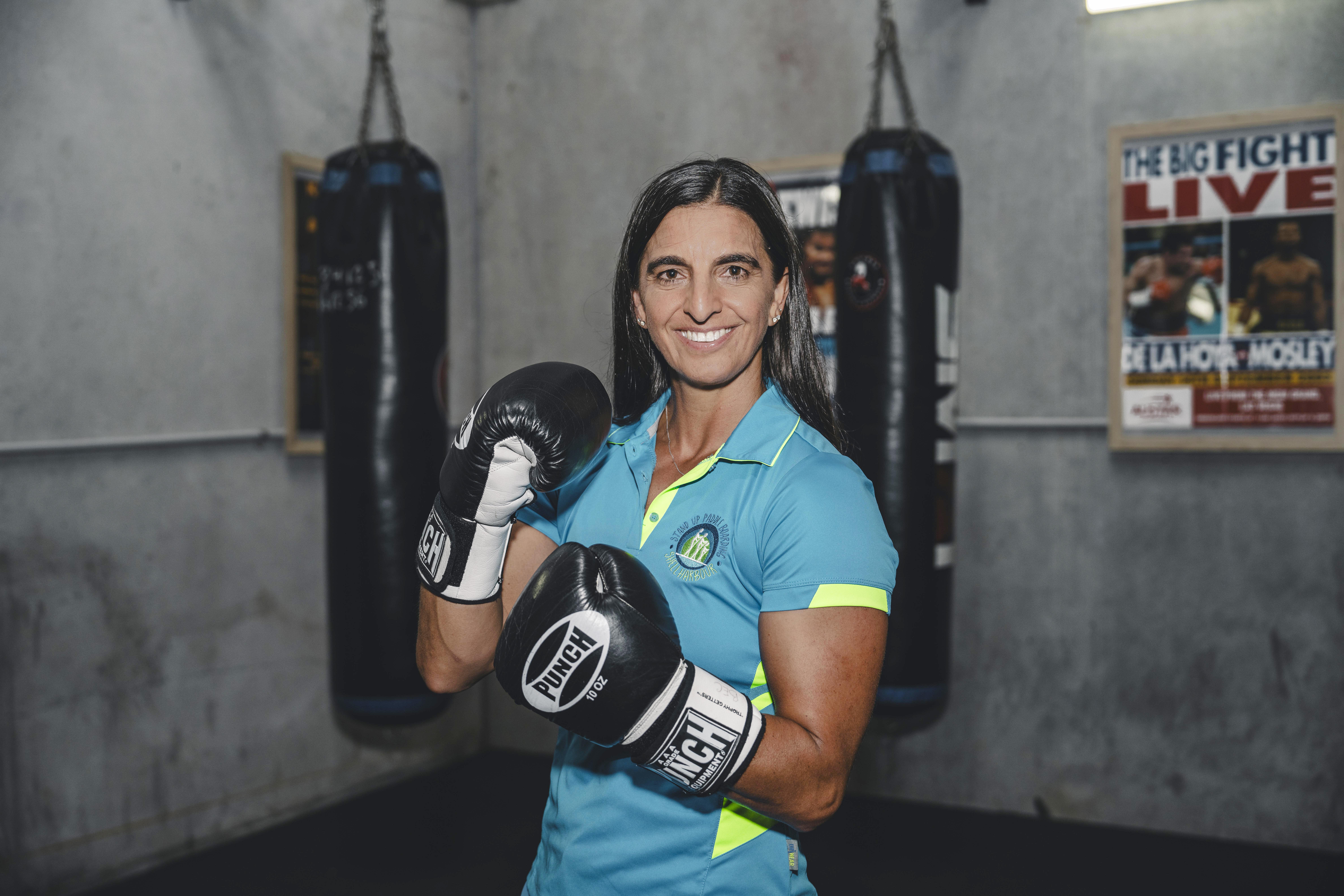SUP star steps into the boxing ring for charity