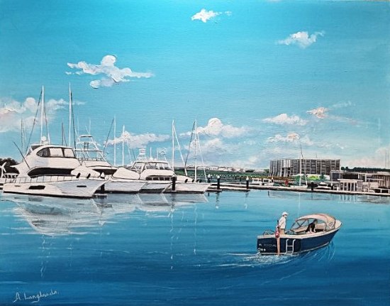 Anthony Langlands is Shellharbour City Council’s Artist of the Month