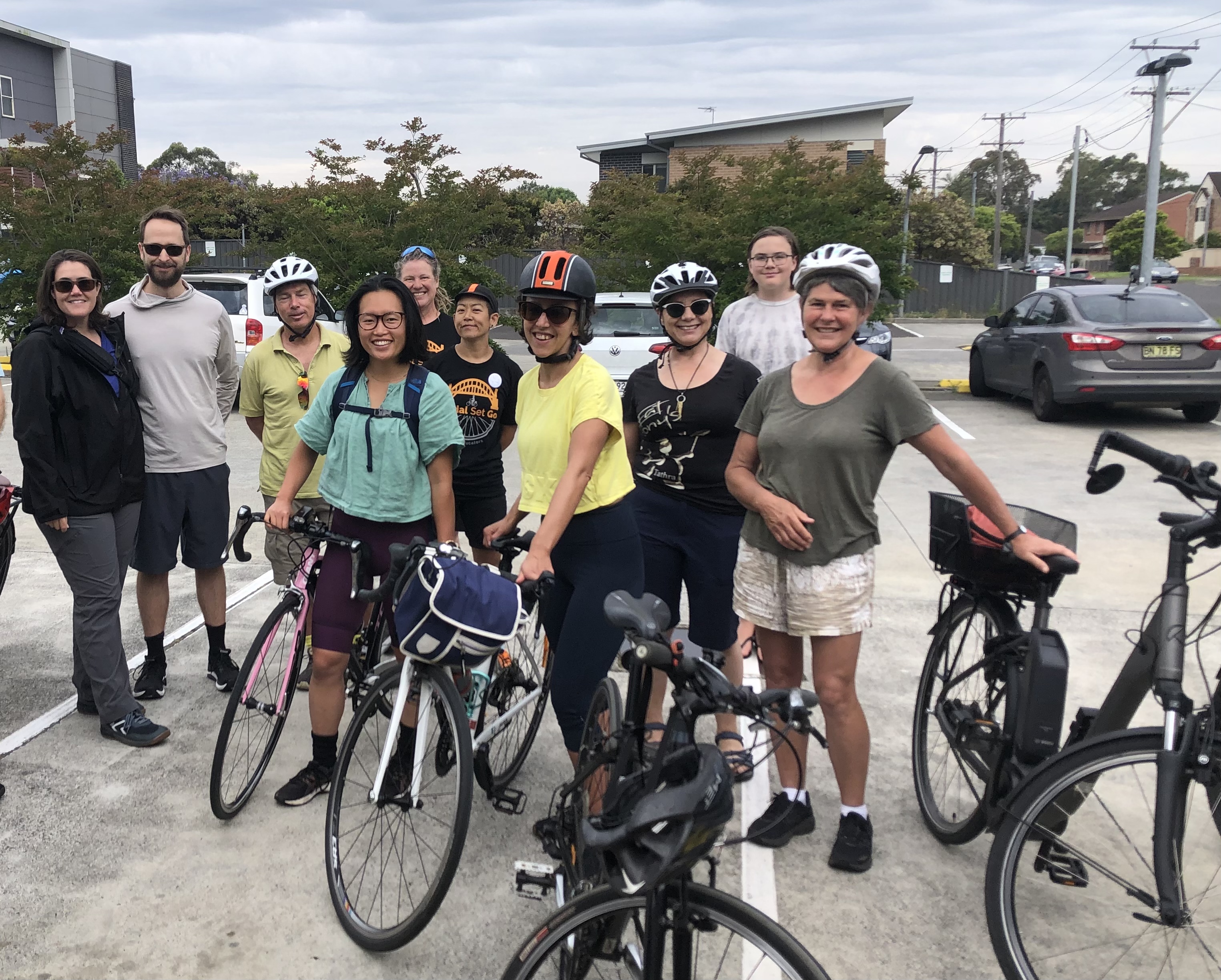 Rides to music events feature Wollongong pop-up cycleways