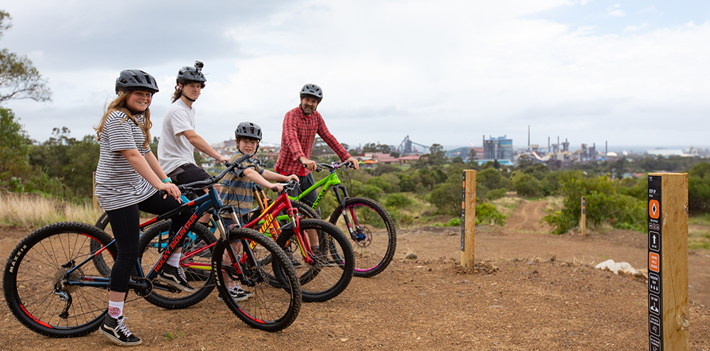 Mountain bike trails are ready to ride at Cringila
