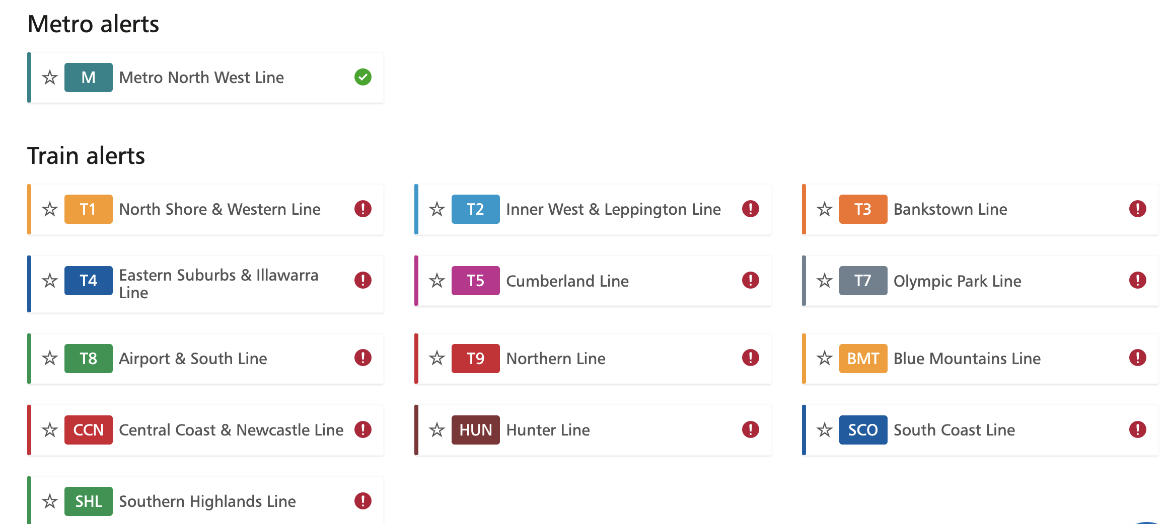 Customers warned of delays on rail network due to severe weather
