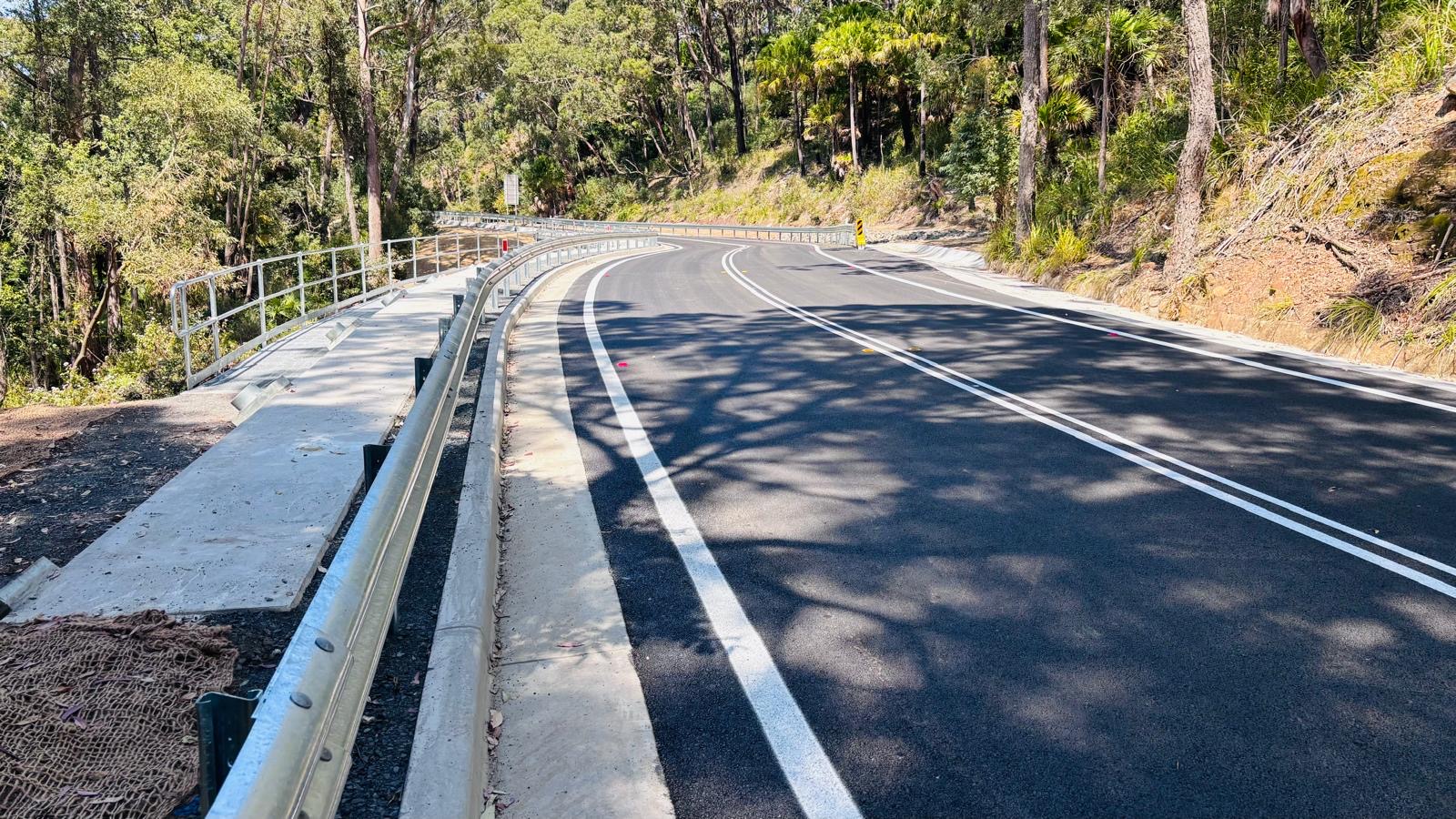 Garie Road reopens today