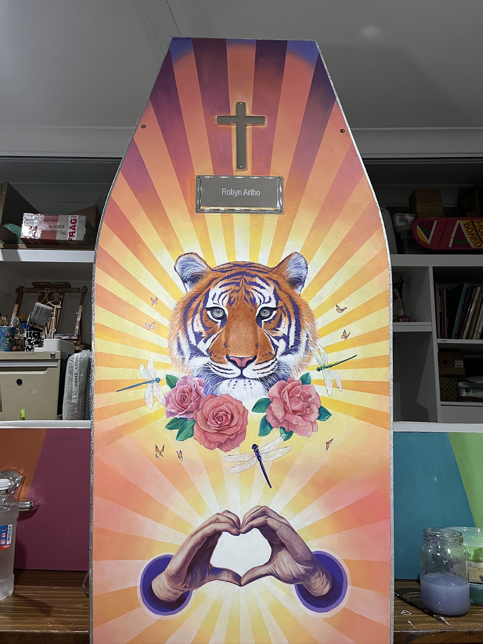 ‘I saw a blank canvas’: Artist shares Tender Funerals experience