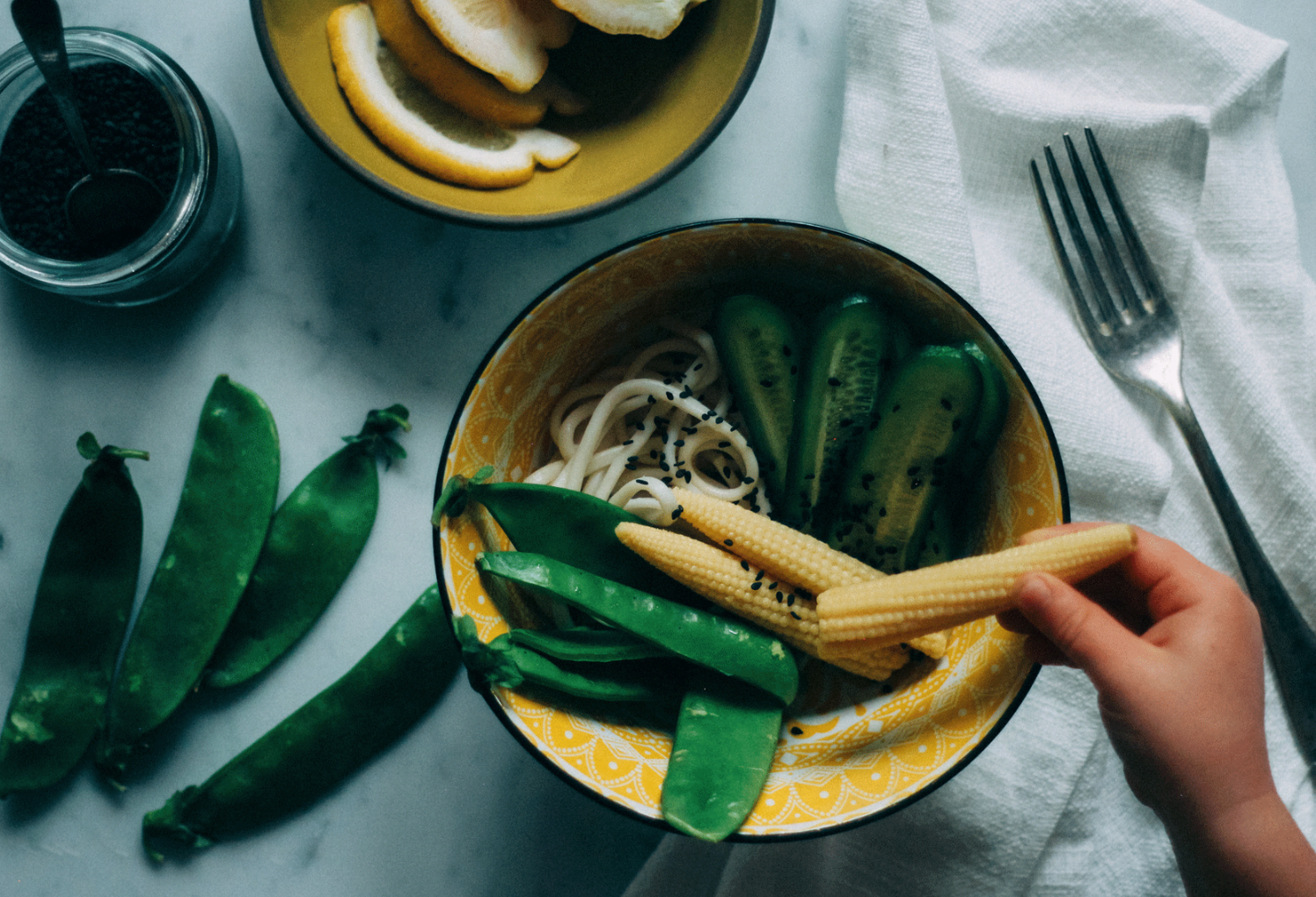 Soba Noodles & Cucumber Salad  post image