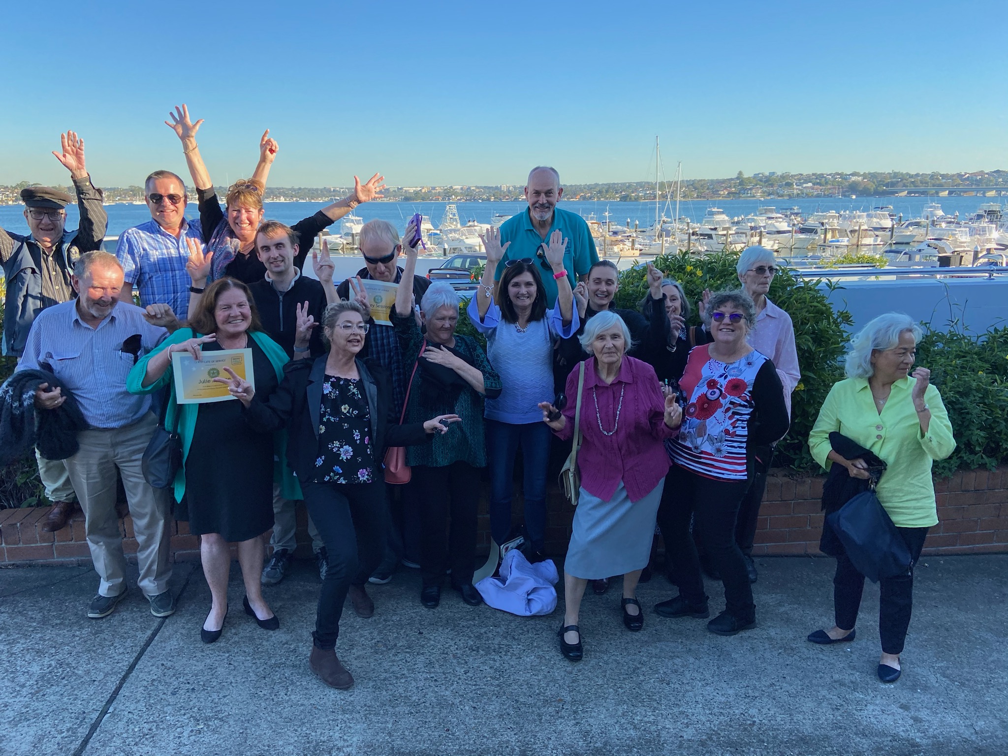 NINA thanks community volunteers