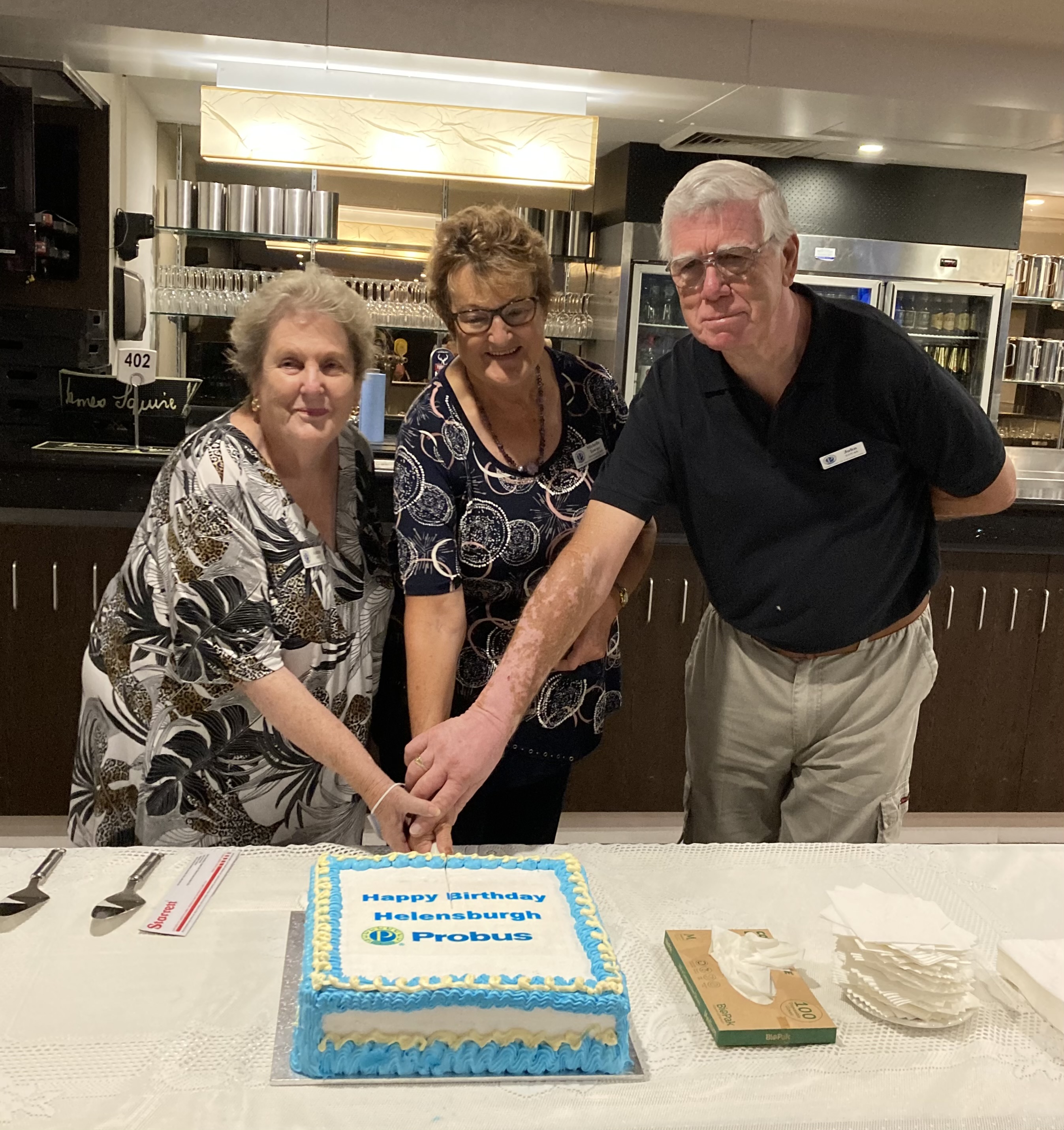 Club marks 18th with cake