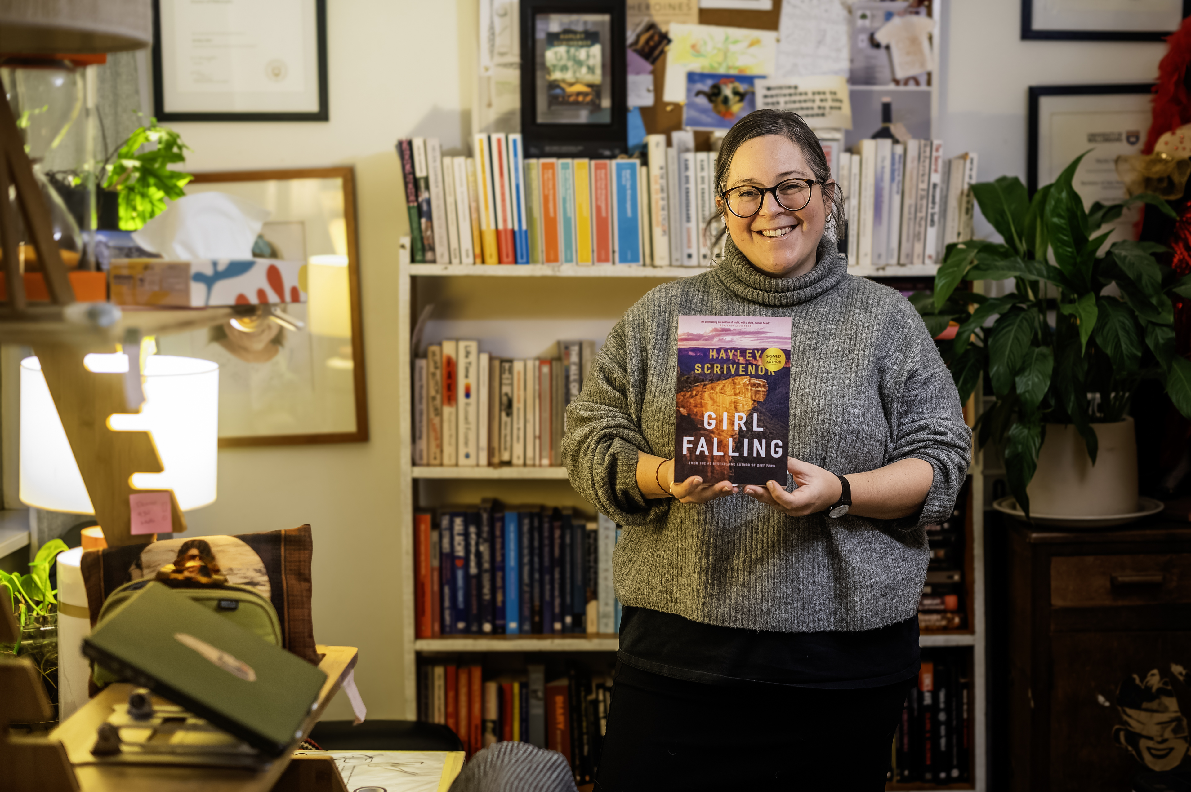 Hayley Scrivenor to launch new novel 'Girl Falling' in Thirroul