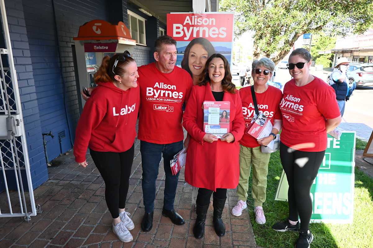Alison Byrnes 'straight back to work' after Labor landslide in Cunningham  post image