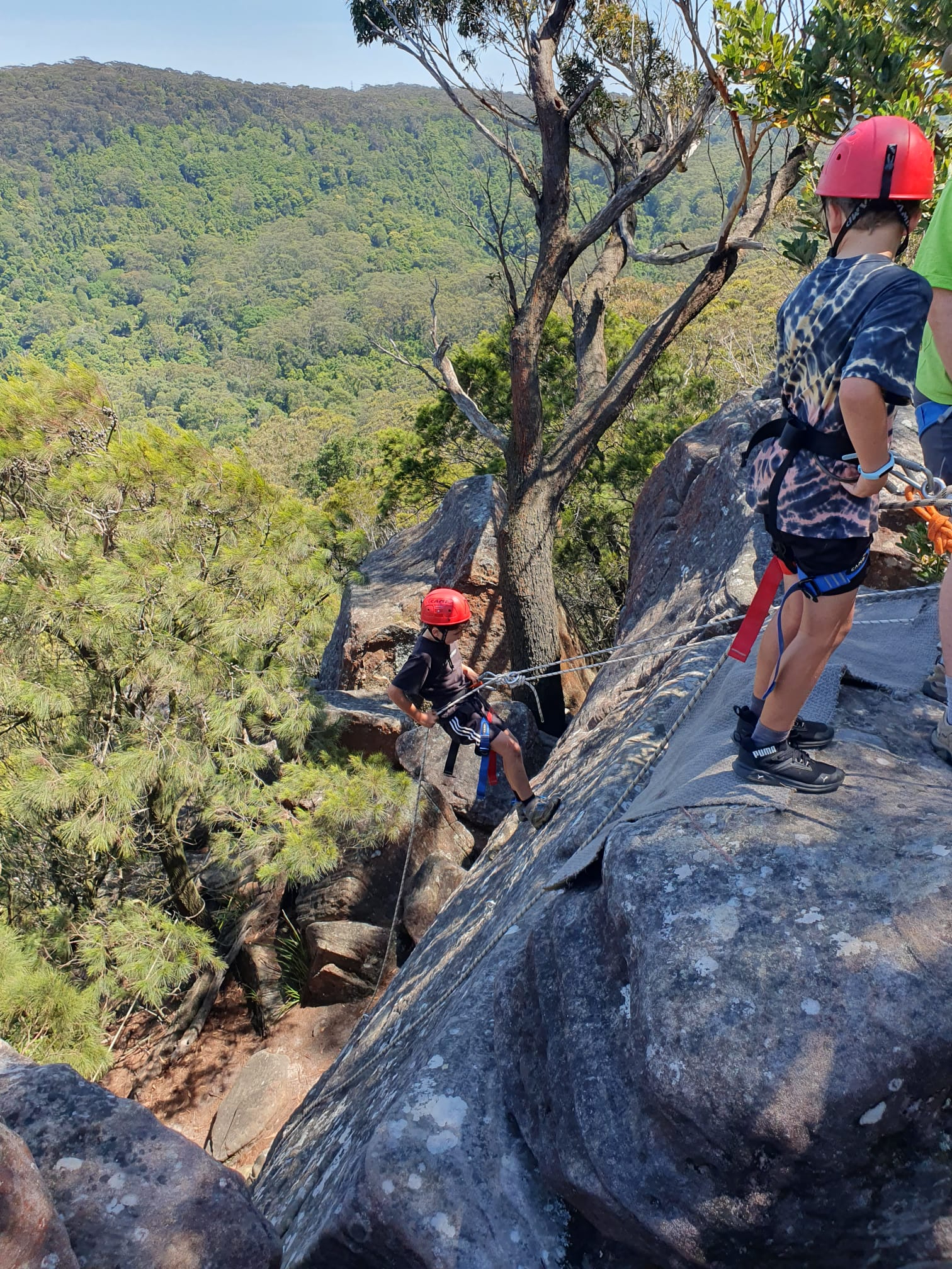 Abseiling into next century of Scouting