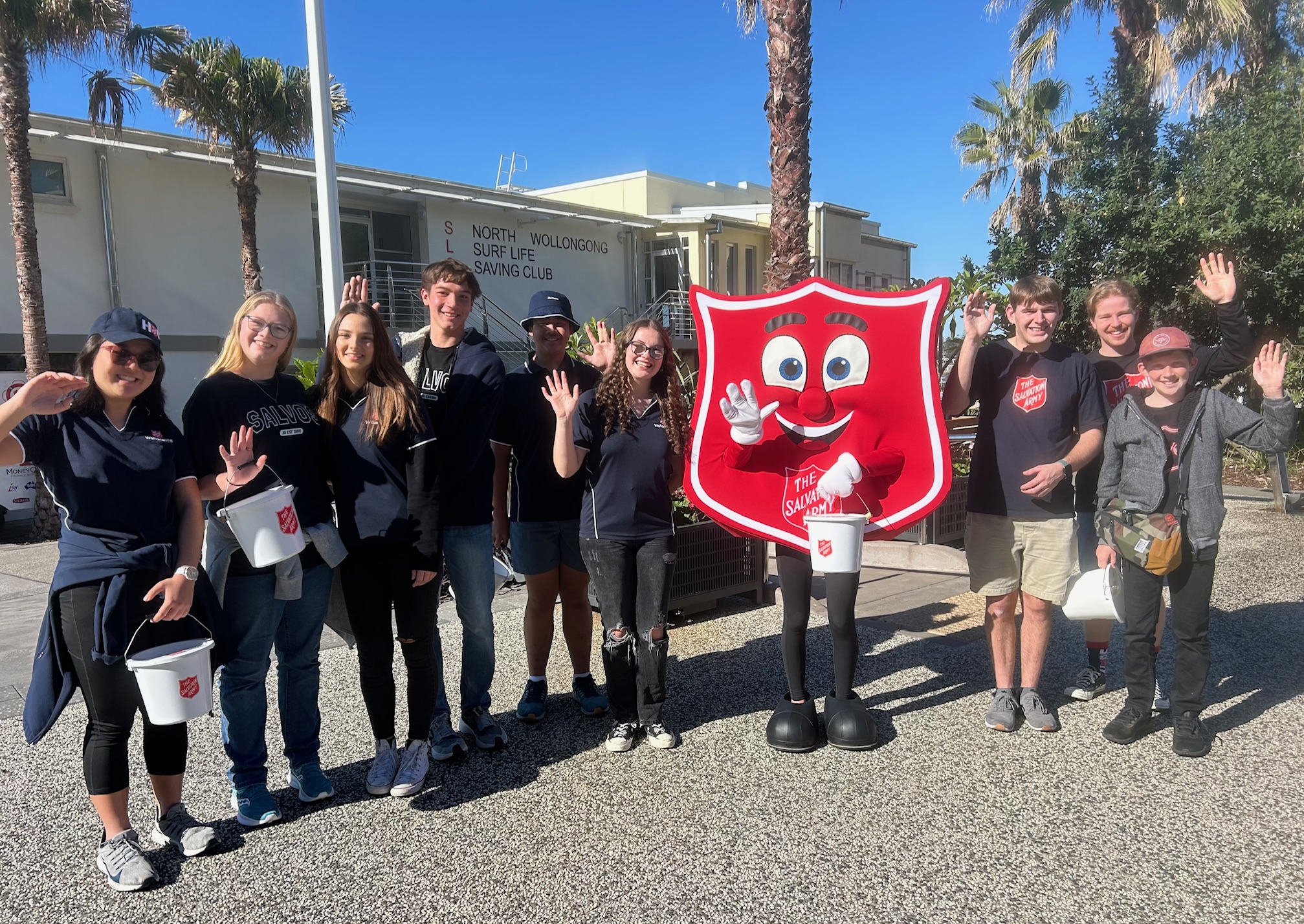 Digging deep to support the Salvos’ Red Shield Appeal