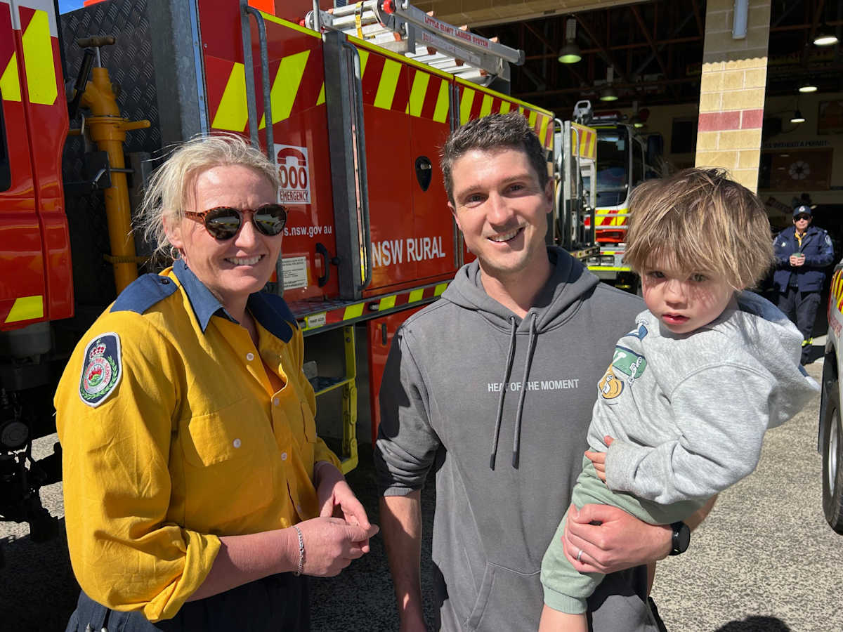 'What's not to love about it?' Lots of interest in joining the local RFS