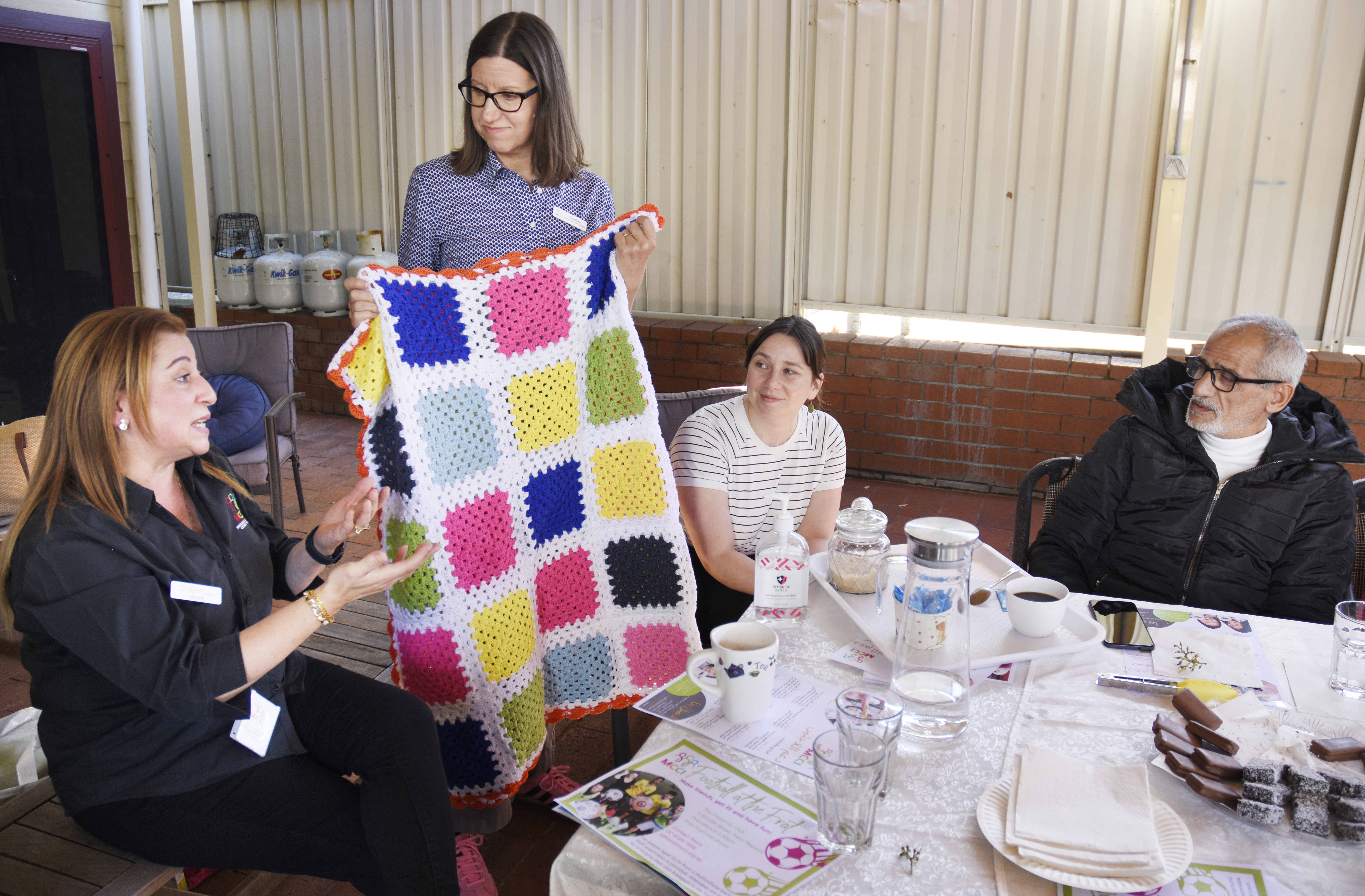 Warm-hearted people donate and crochet blankets to aid MCCI Refugee Support's winter appeal  post image