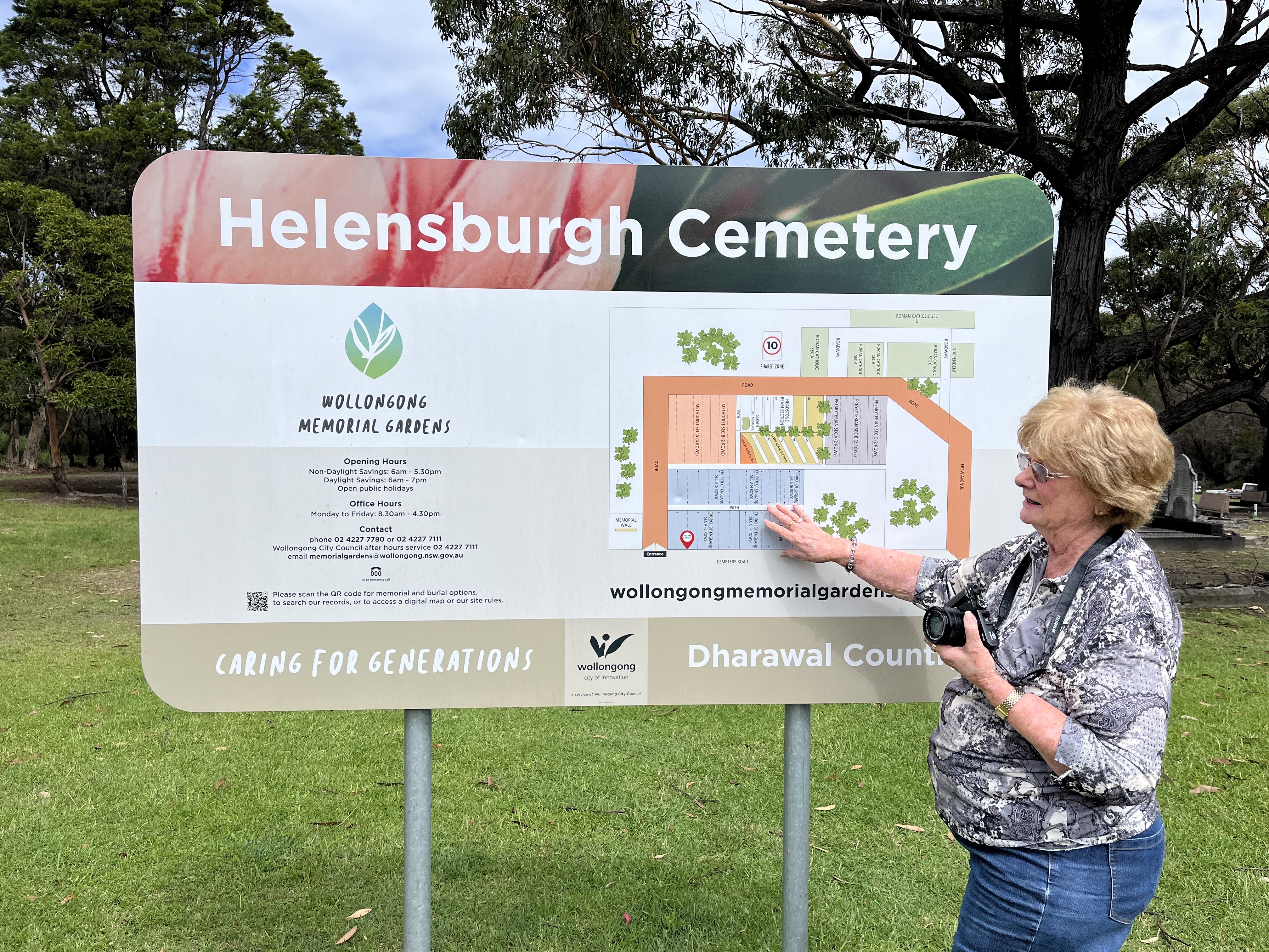 Burials hidden for a century