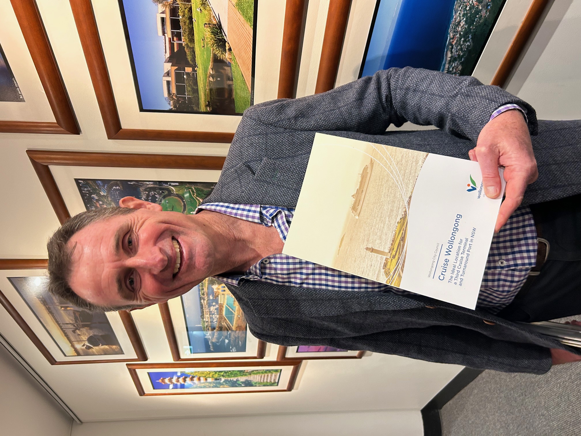 Tourism chief heads west to pitch Wollongong as next major Australian cruise terminal