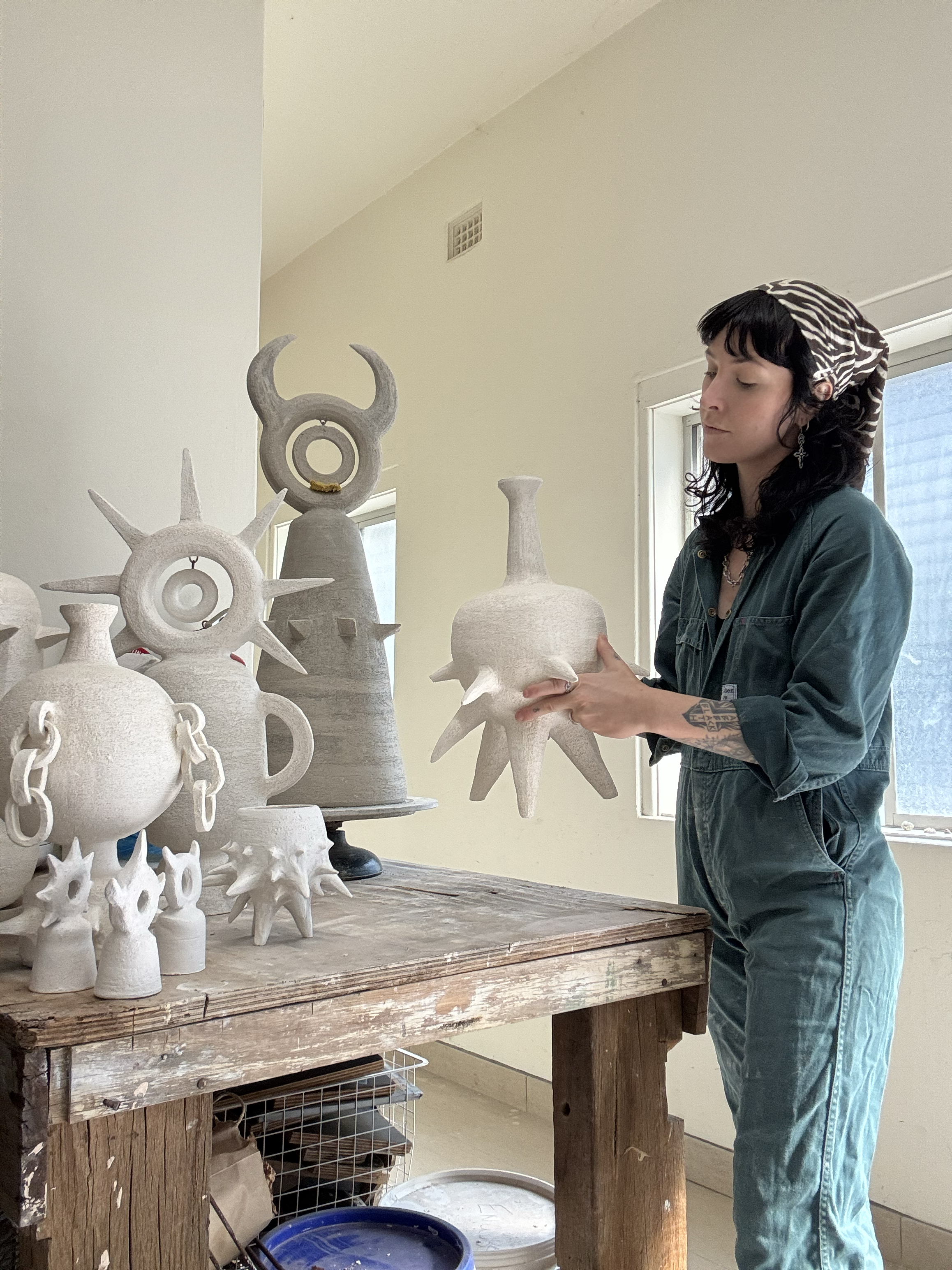 Where the light slips: Ceramic artist to hold debut show at Clifton School of Arts
