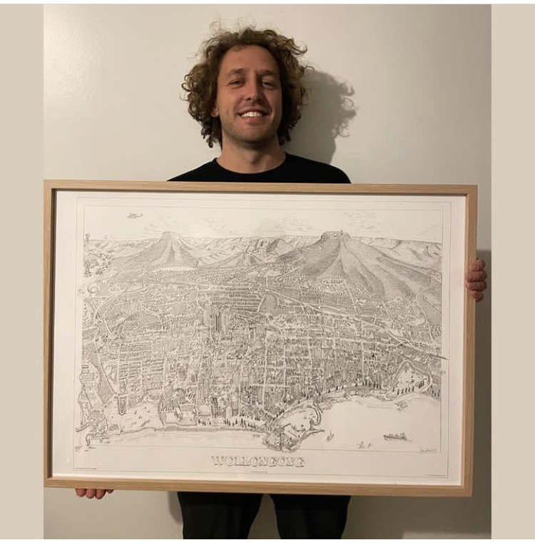 Thirroul cartographer launches Wollongong Map