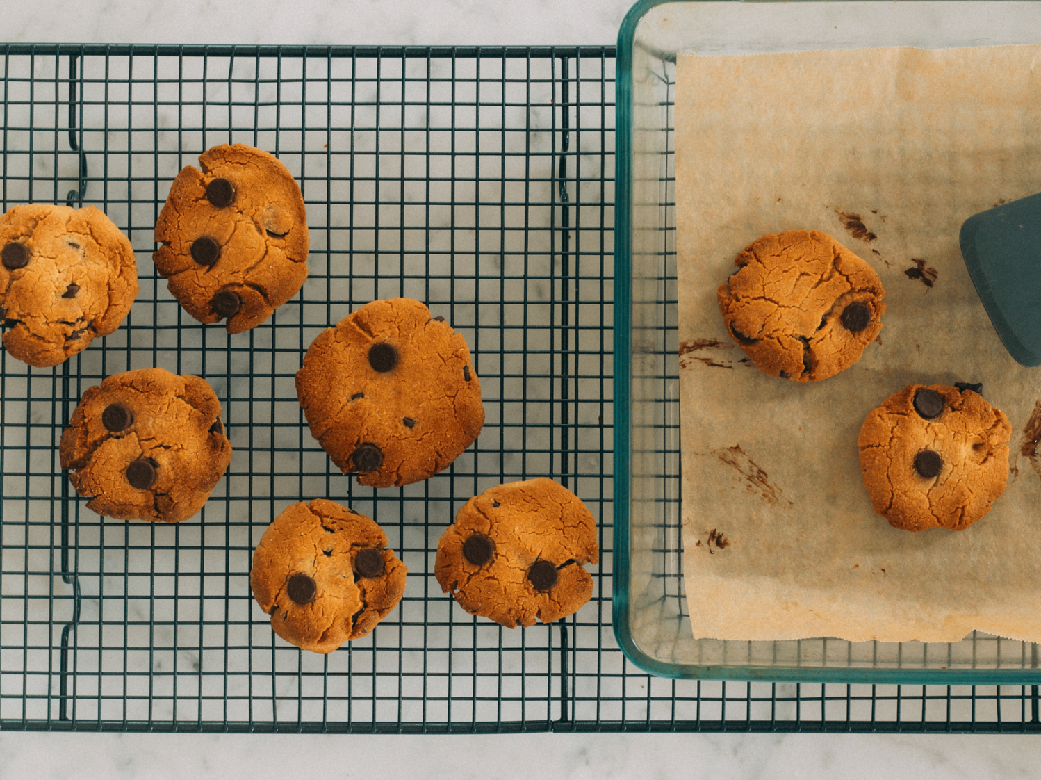 Make gluten-free choc chip cookies