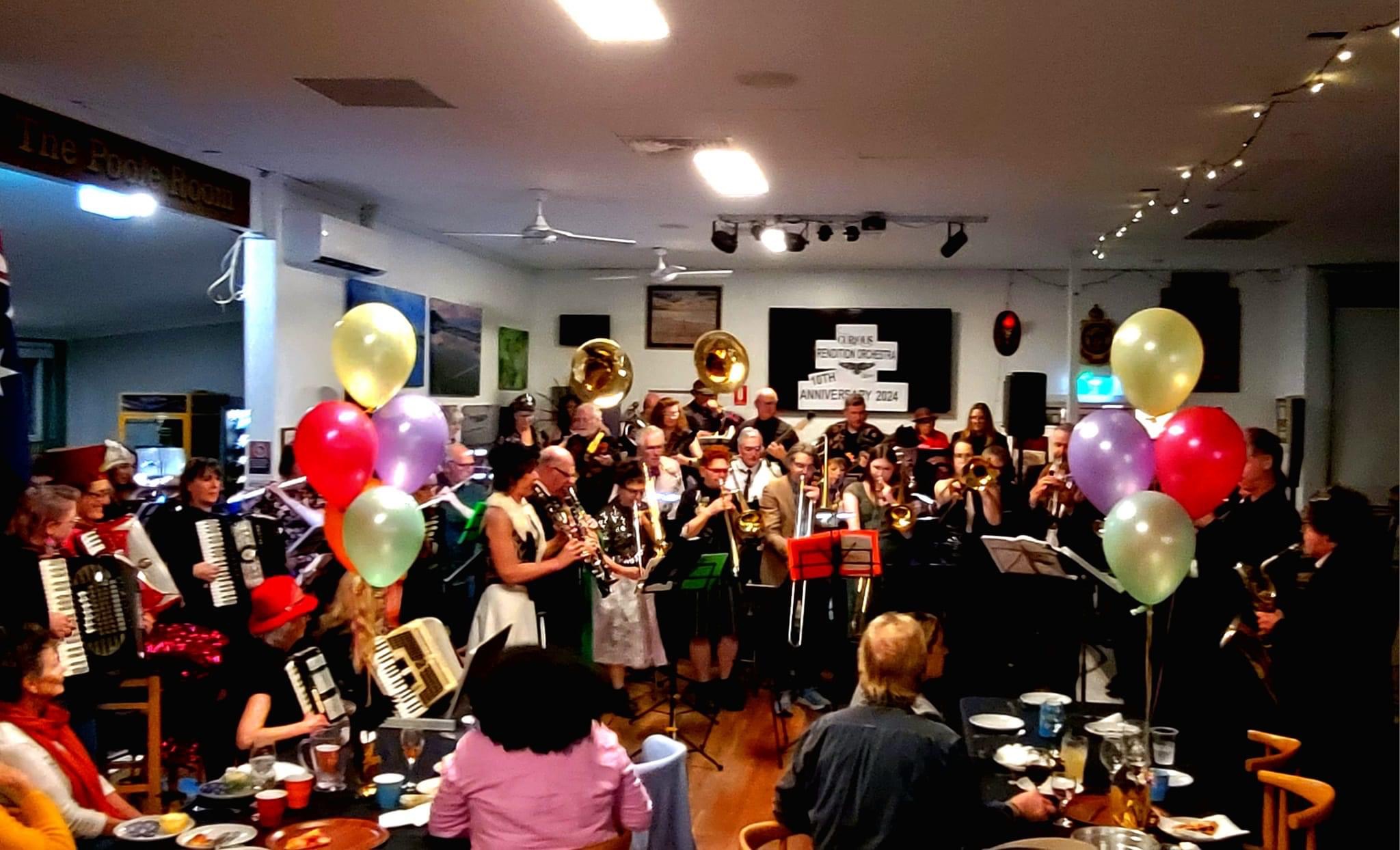 Curious Rendition Orchestra celebrated 10th birthday with party at Coledale RSL  post image