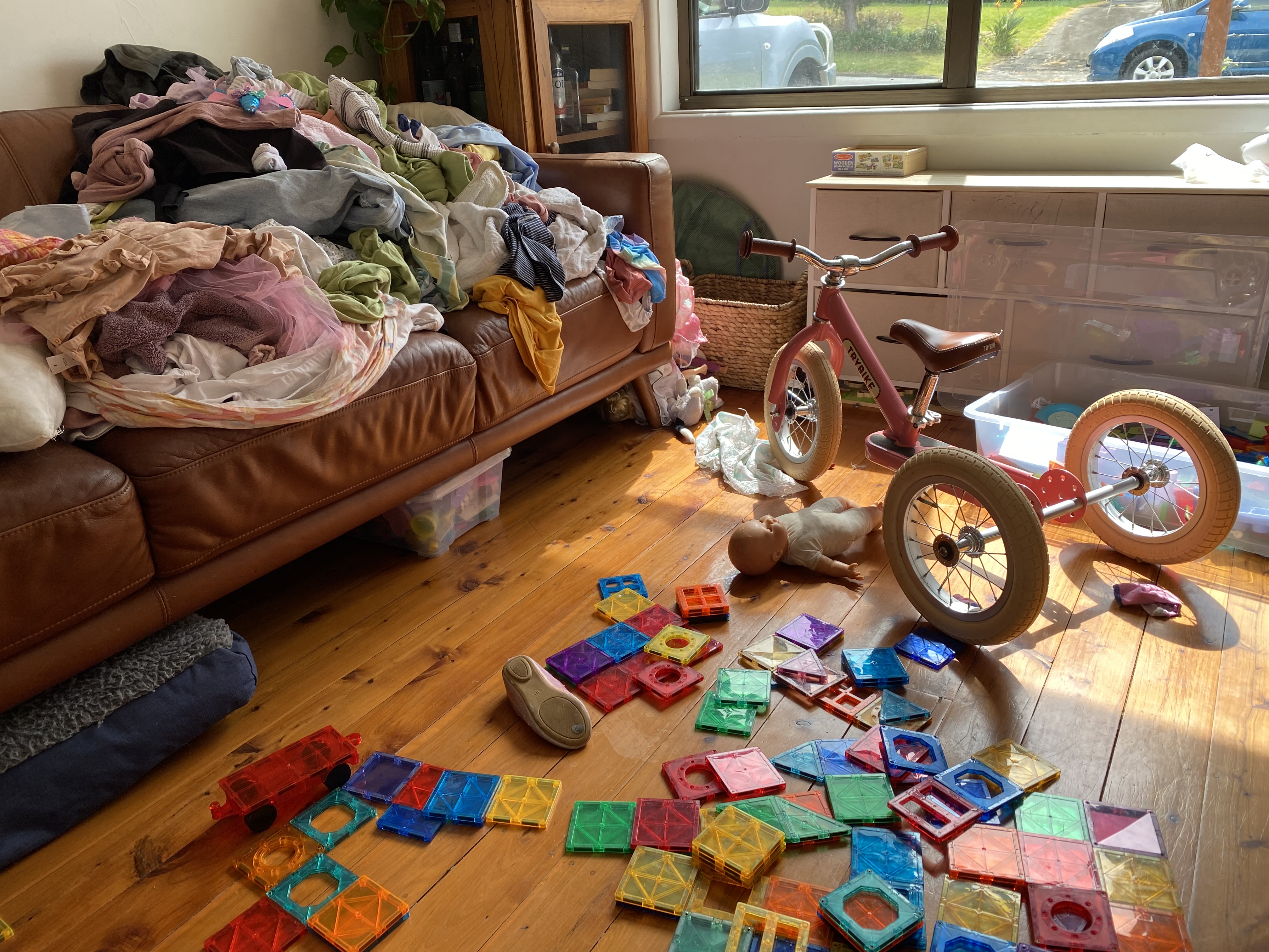 I don’t clean my house anymore