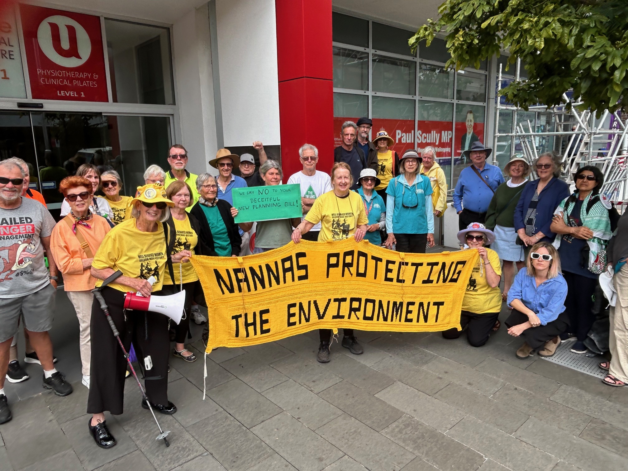 Protestors say fast-tracked new planning laws favour developers not environment  post image
