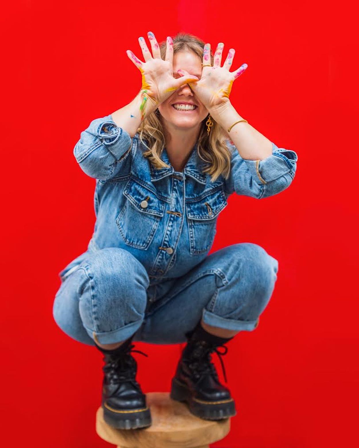 Make giant mandala with artist Tegan Georgette at Wollongong Wood Workshops