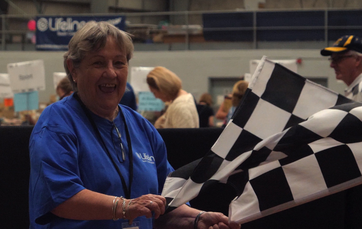 Meet the Lifeline Big Book Fair volunteers