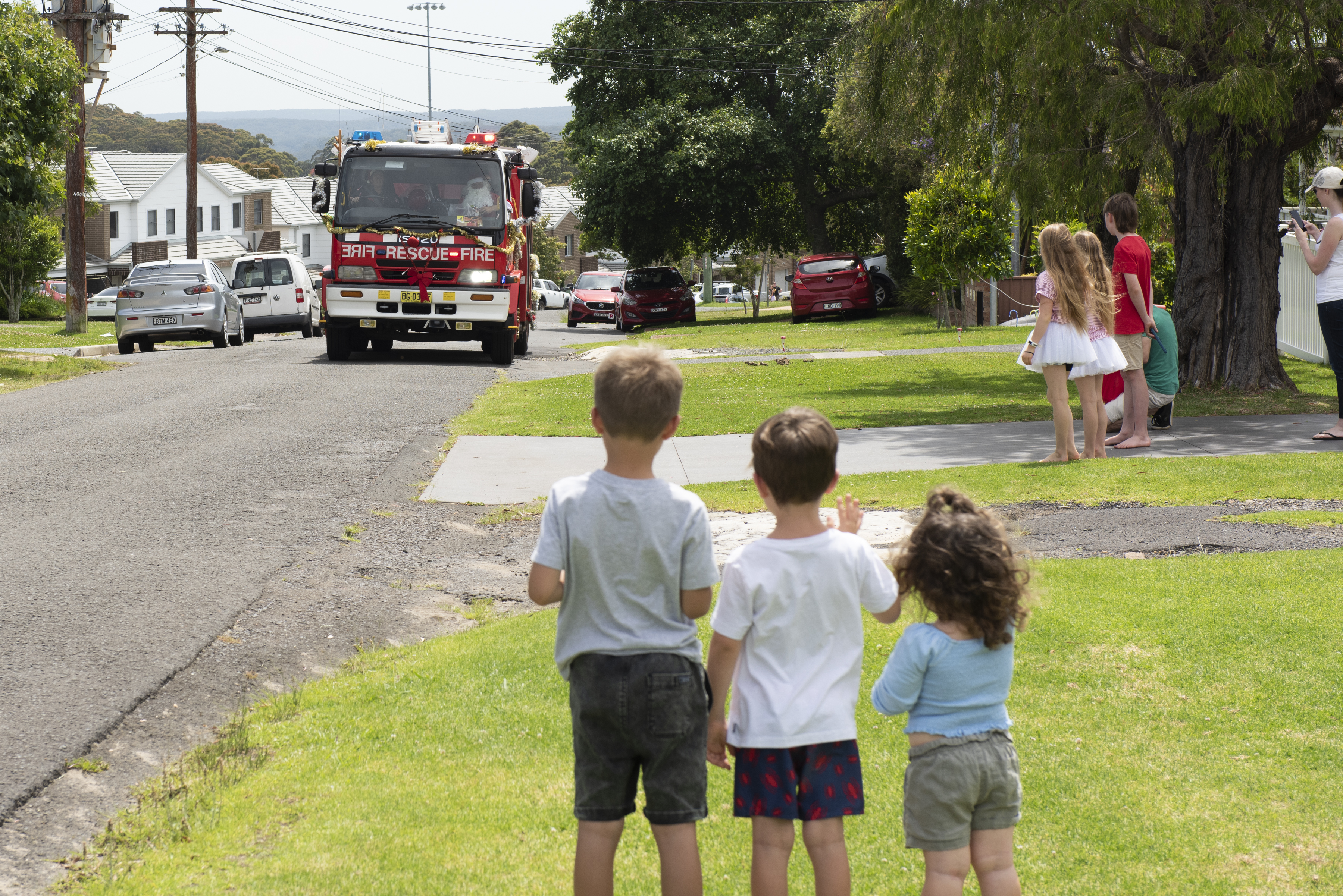 The day Santa Claus came to town!