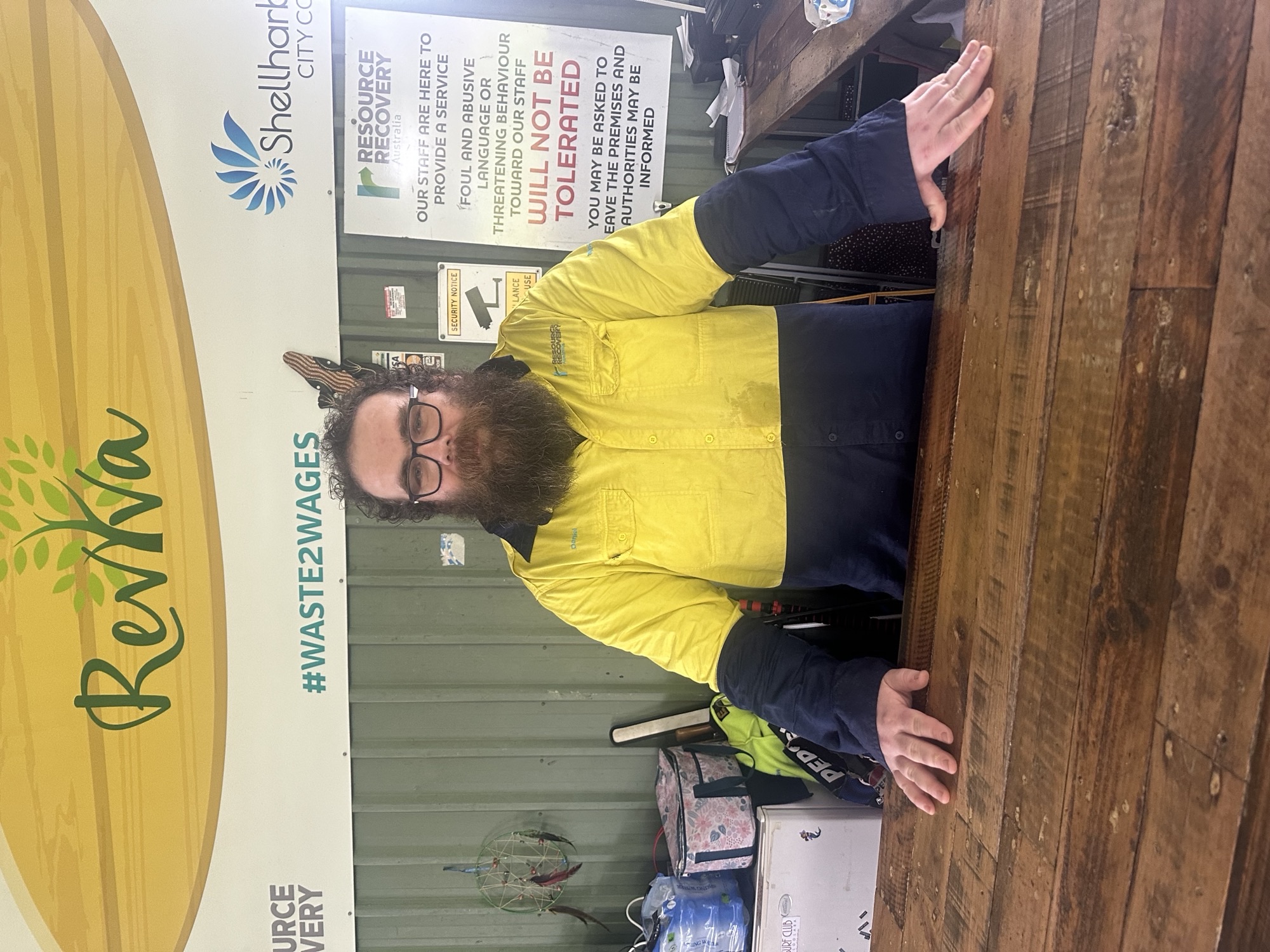 Daniel shares his Waste2Wages success story at Reviva Dunmore